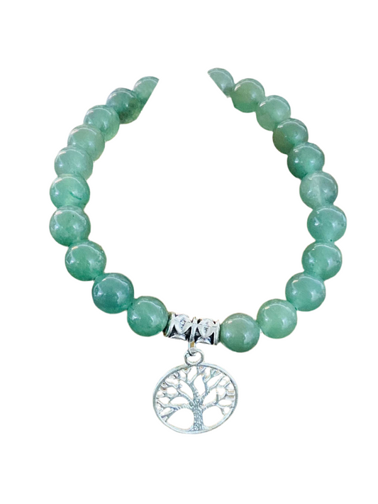 Green Aventurine Gemstone Bracelet