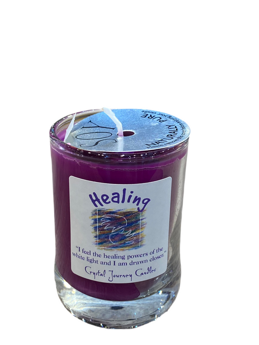 Crystal Journey Soy Votive Candle Healing