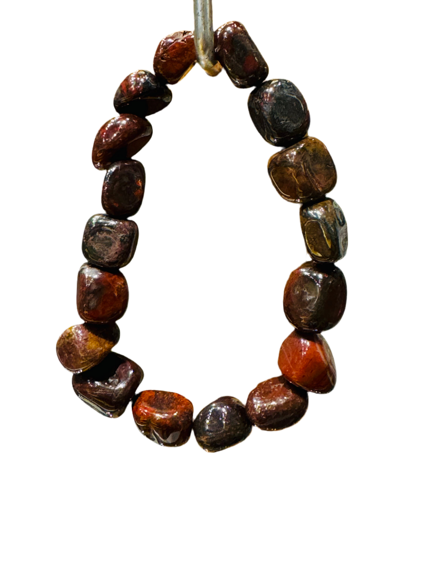 Brecciated Jasper  Tumbled Nugget Bracelet