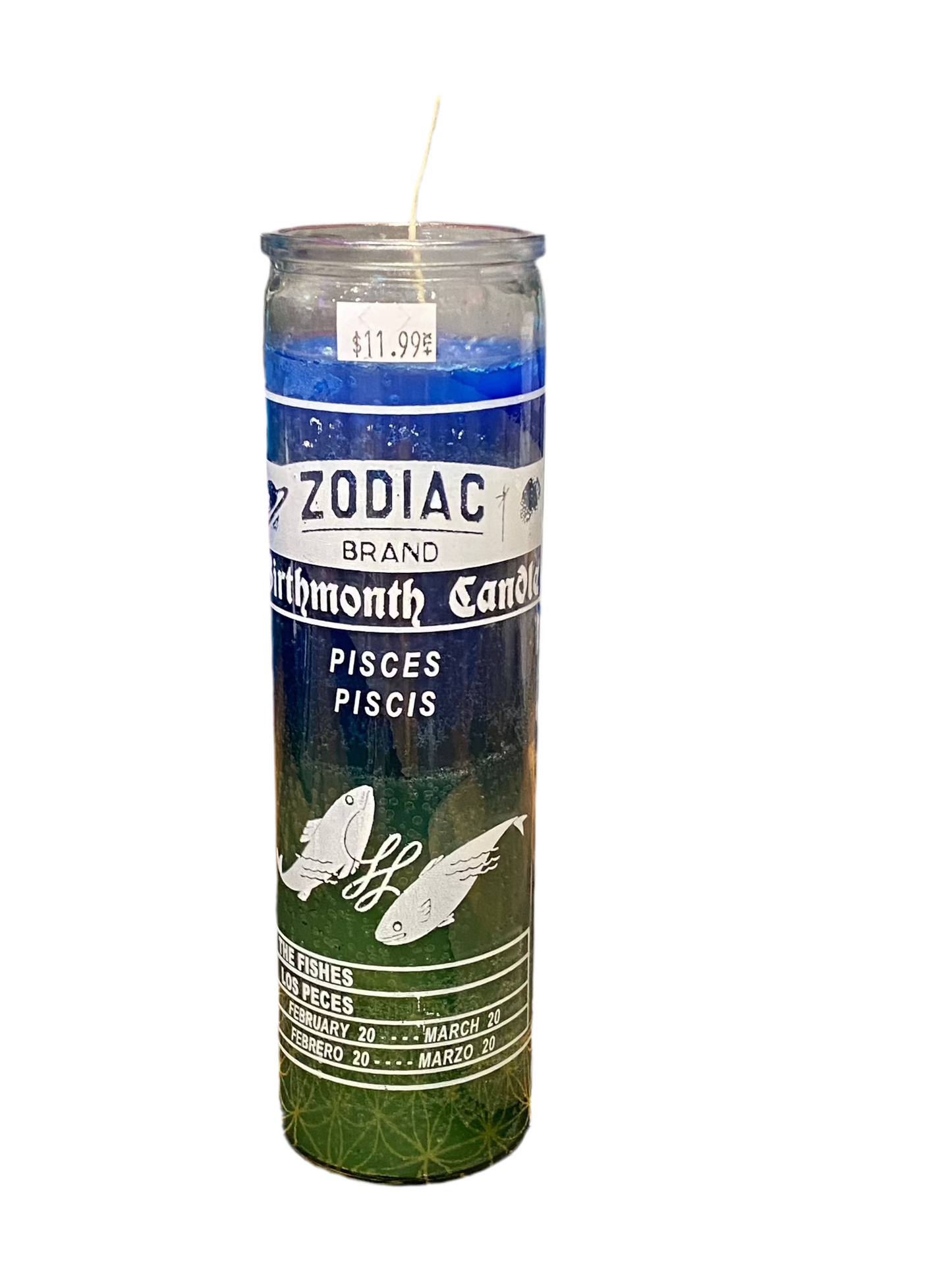 Zodiac Candle Pisces