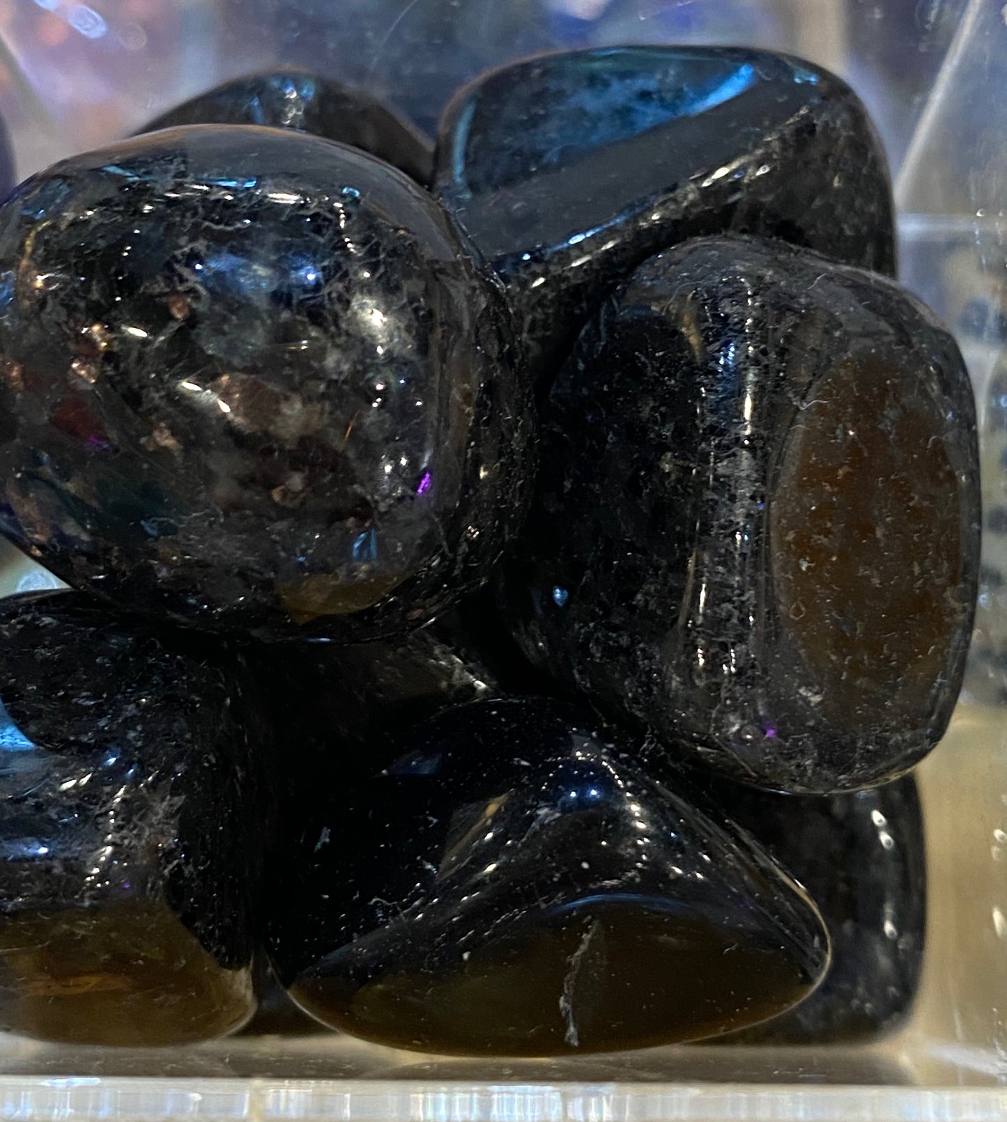 Nuummite Polished Tumbled Stone