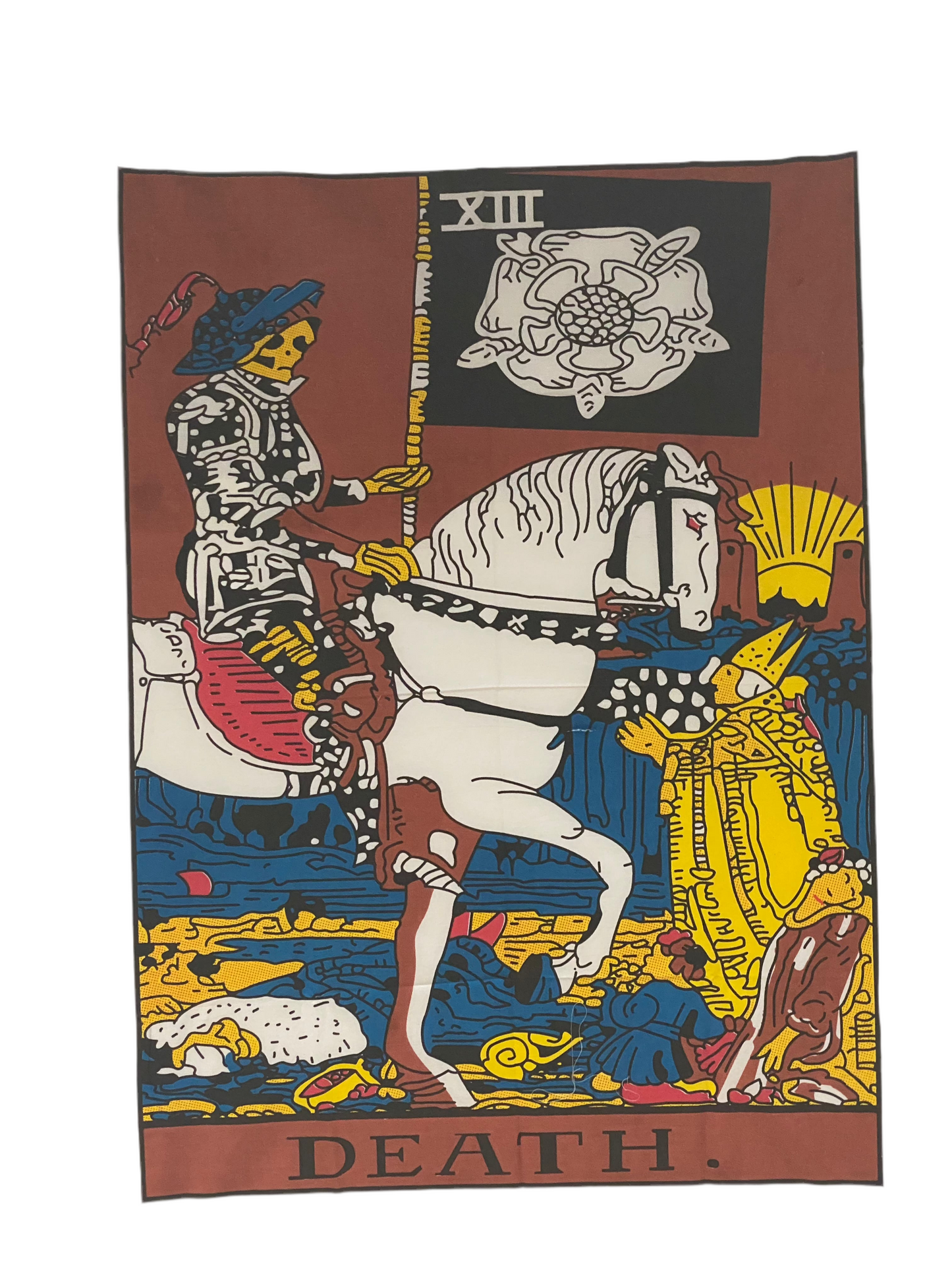 Rider Tarot Tapestry Death 