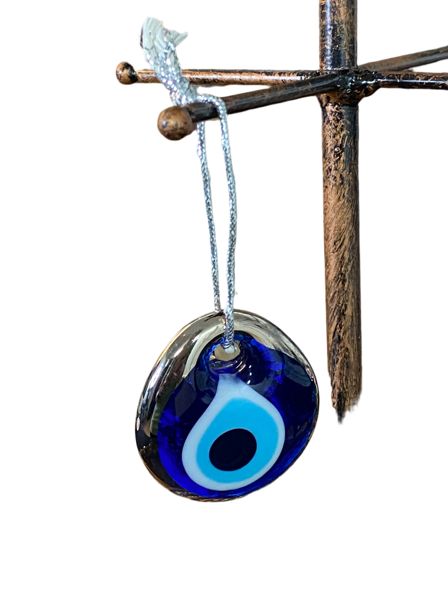 Mini Evil Eye Medallion Door and Wall Hanging Amulet