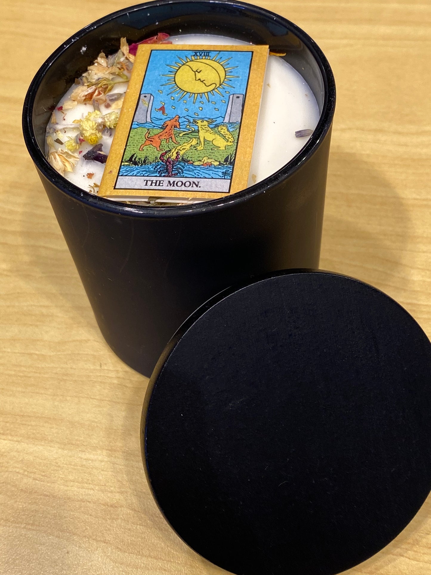 Moon Tarot Candle