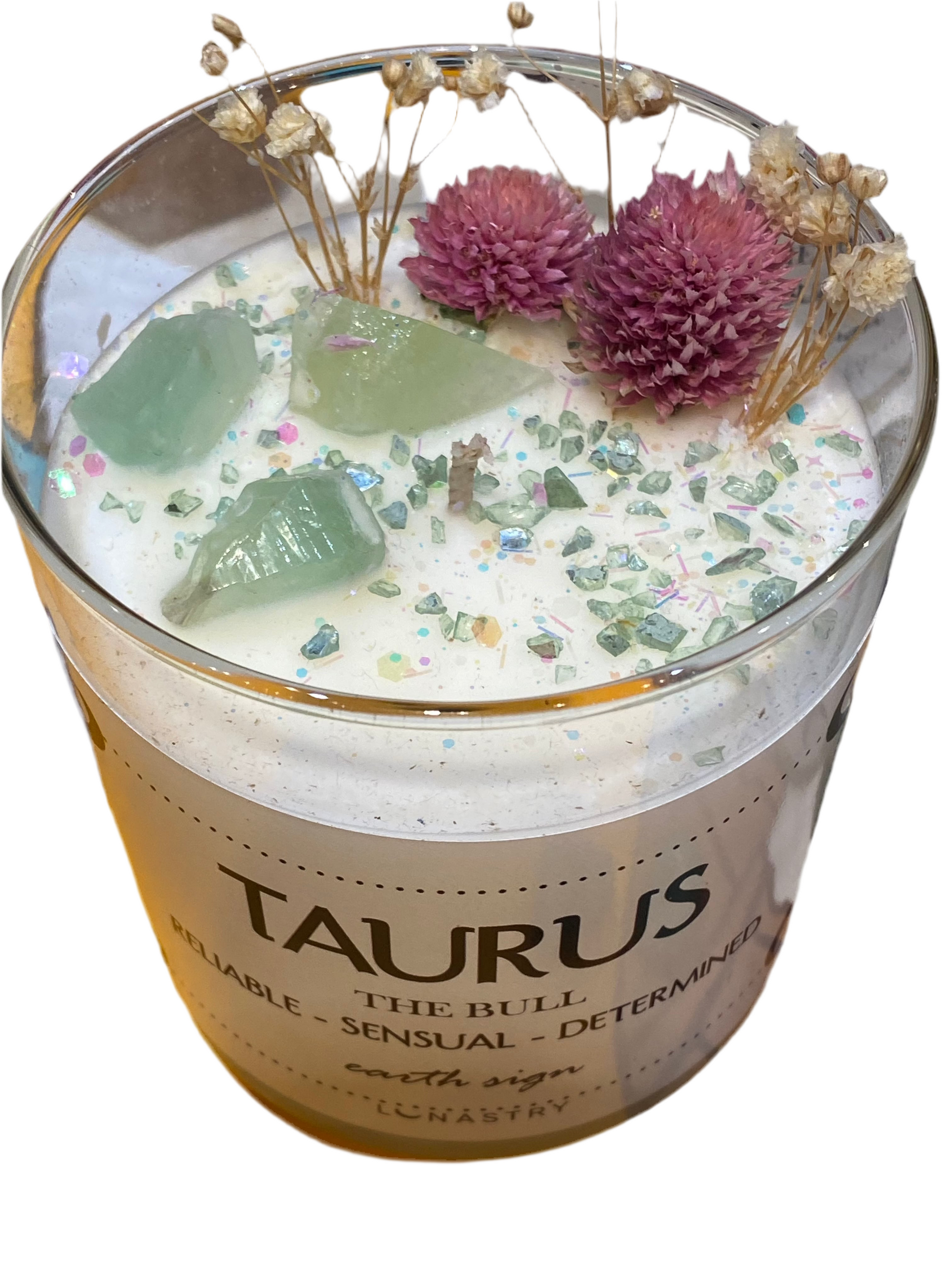 Lunastry Taurus Candle