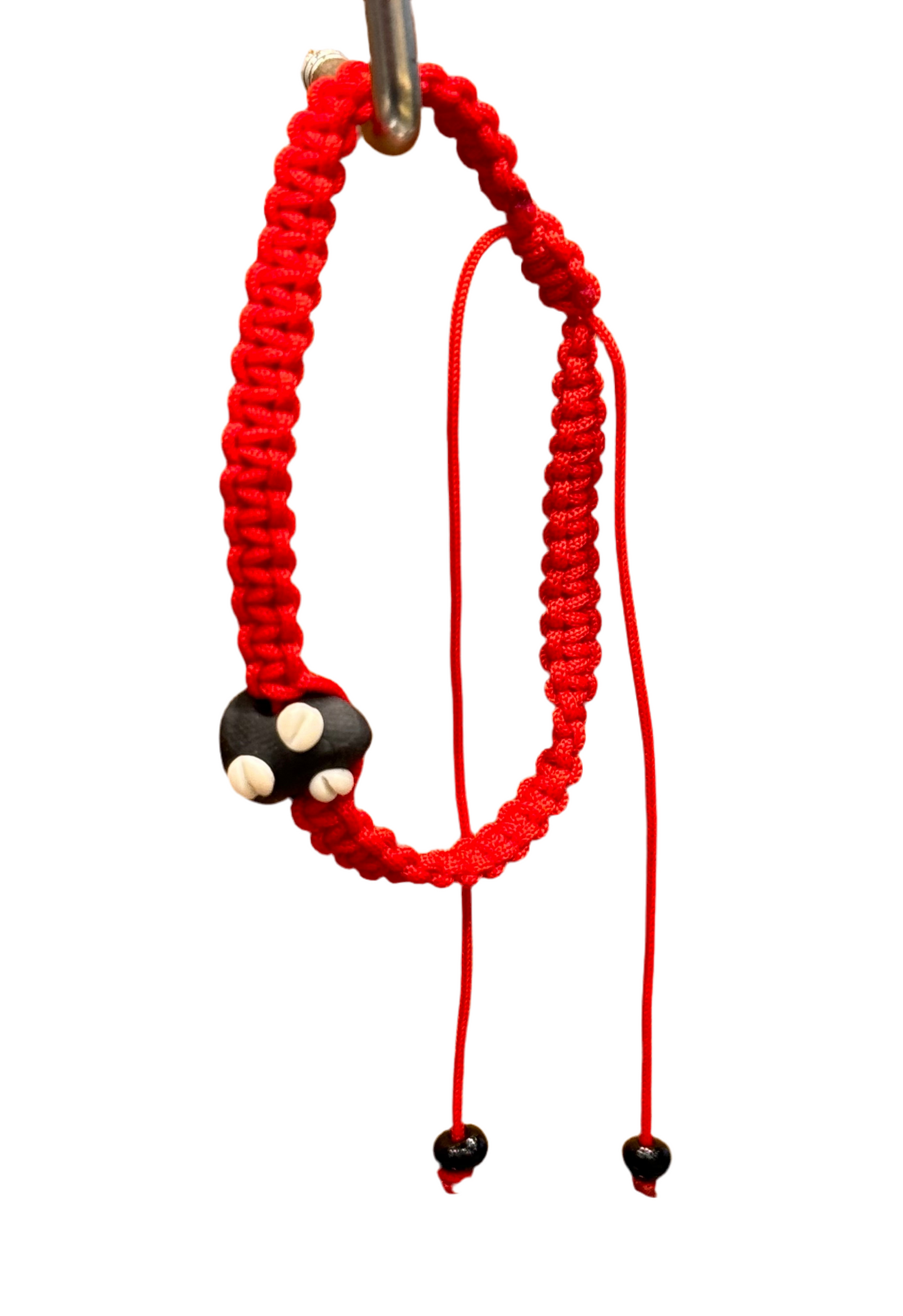 Orisha Yoruba Face Red String Bracelet 