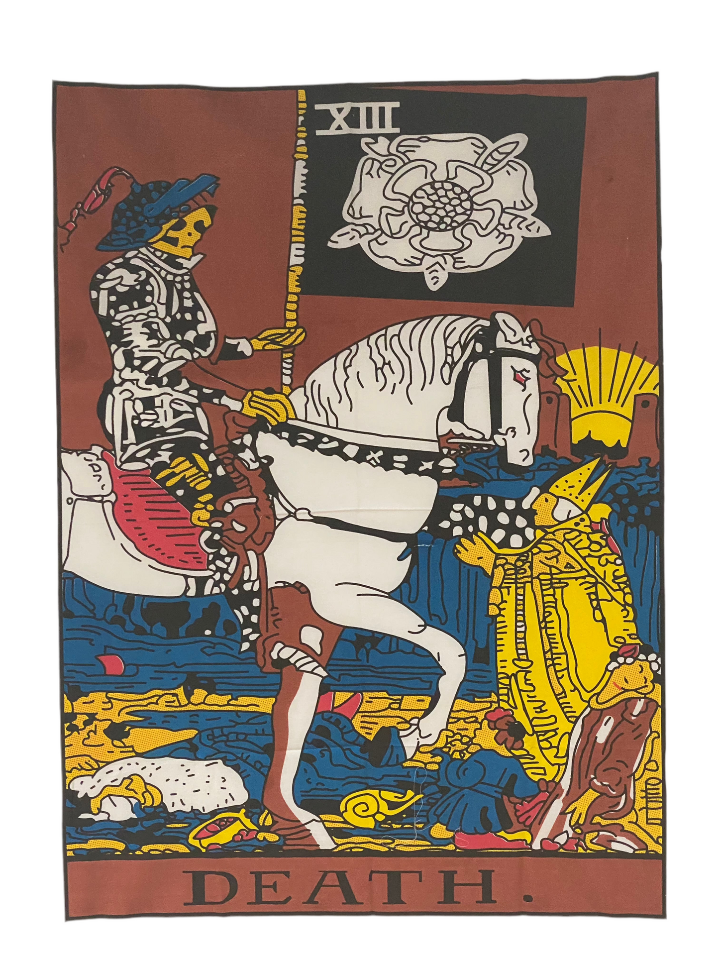 Rider Tarot Tapestry Death 