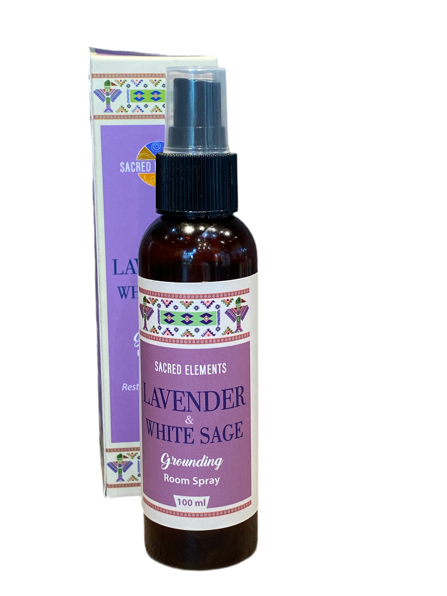 Sacred Elements Grounding Room Spray-Lavender & White Sage