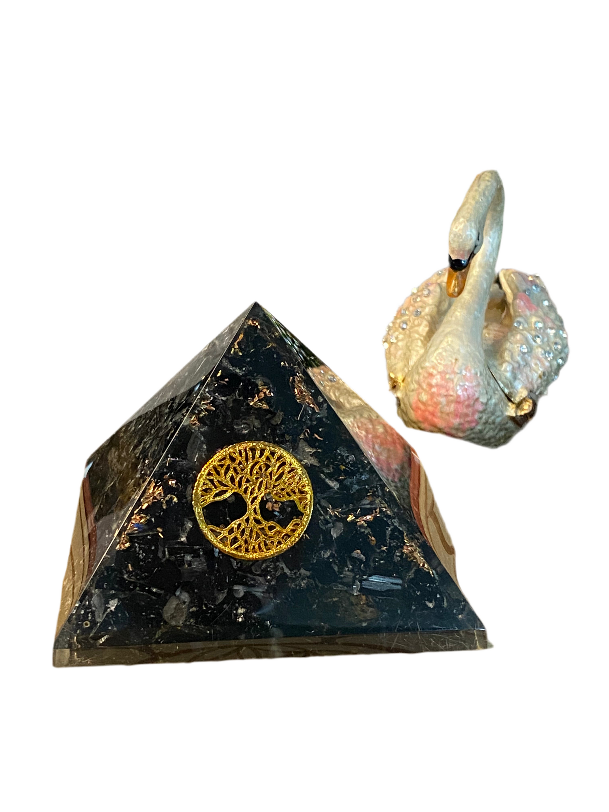 Orgonite Pyramid Large Black Tourmaline