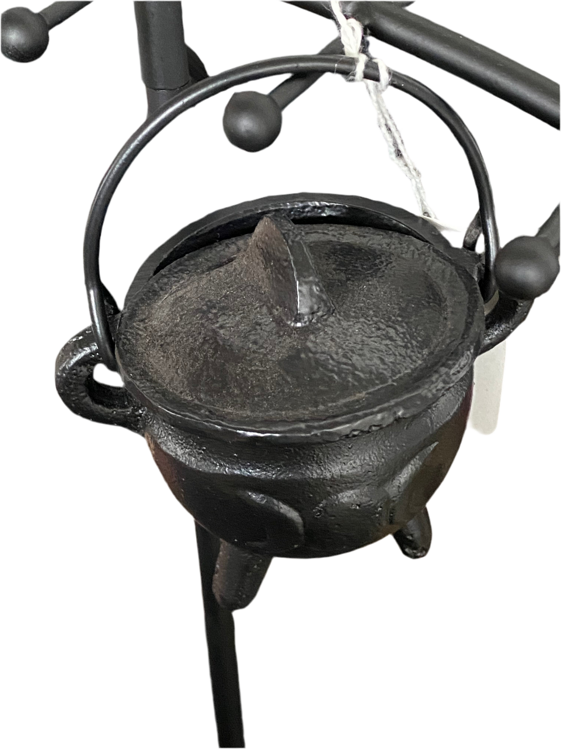 Cast Iron Triple Moon Cauldron