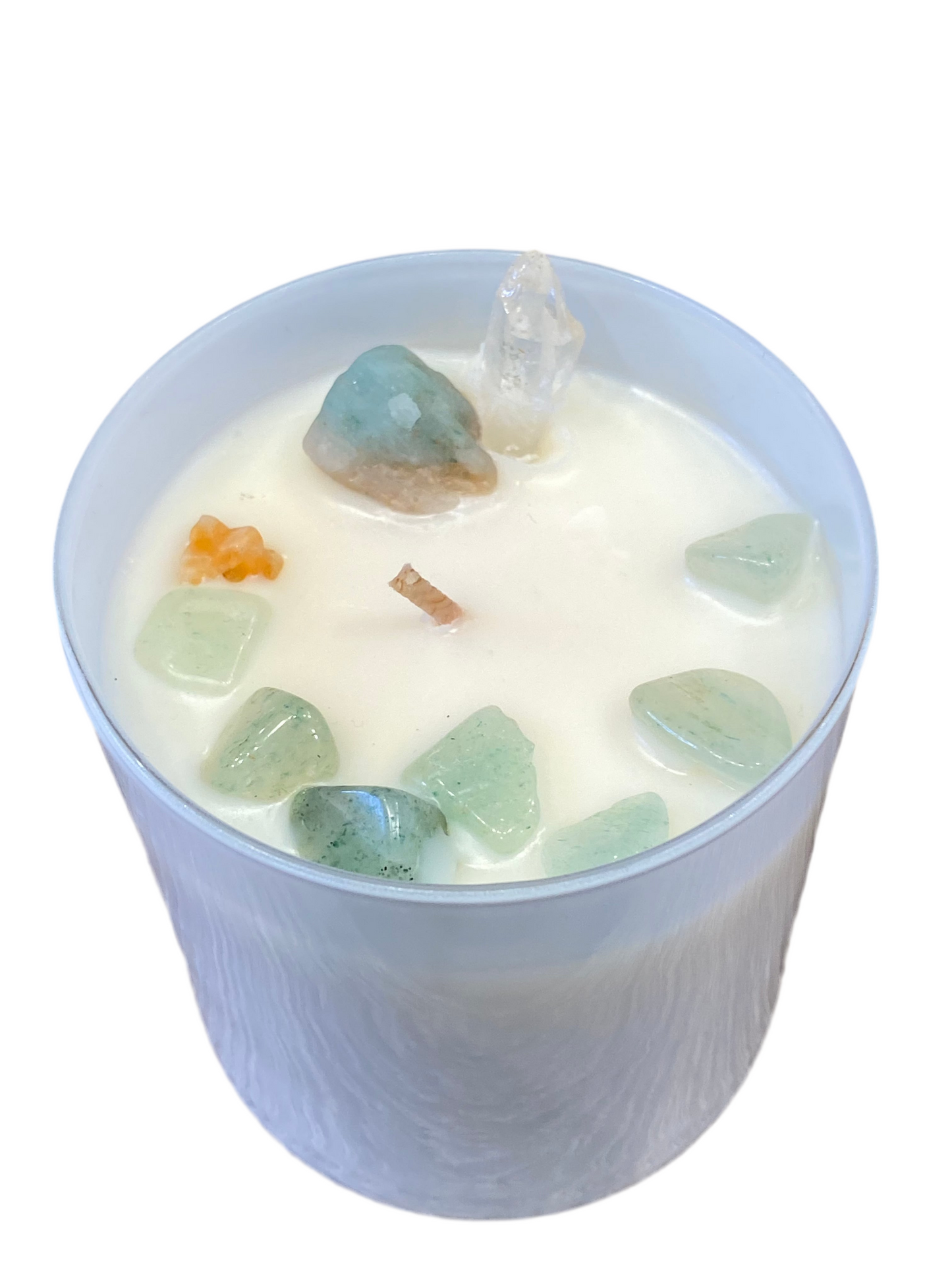 Crystal Scented Candle Aventurine