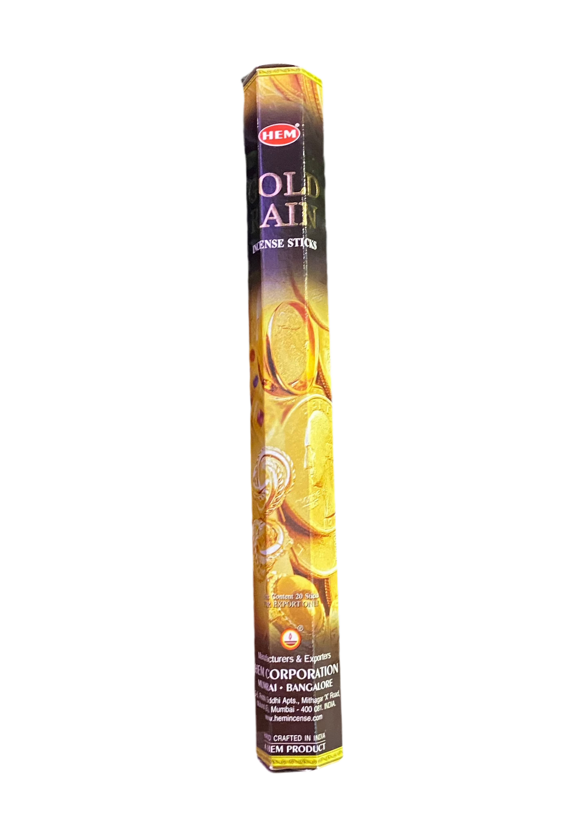 HEM Gold Rain Incense Sticks