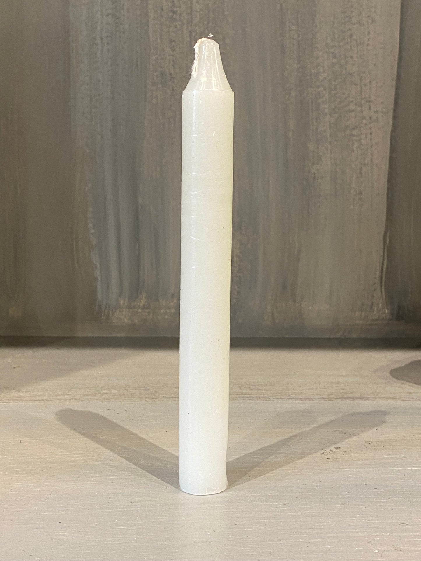 White 6” Taper Household Candle