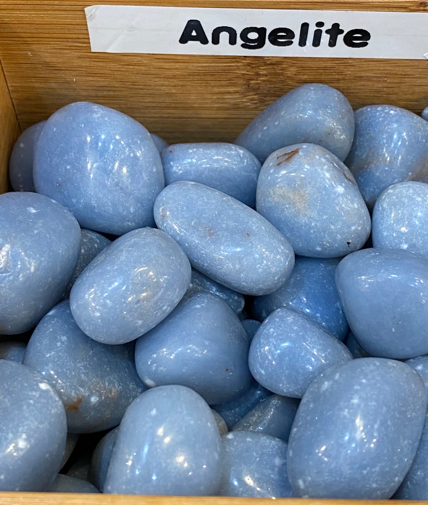 Angelite Tumbled Stone 1pc