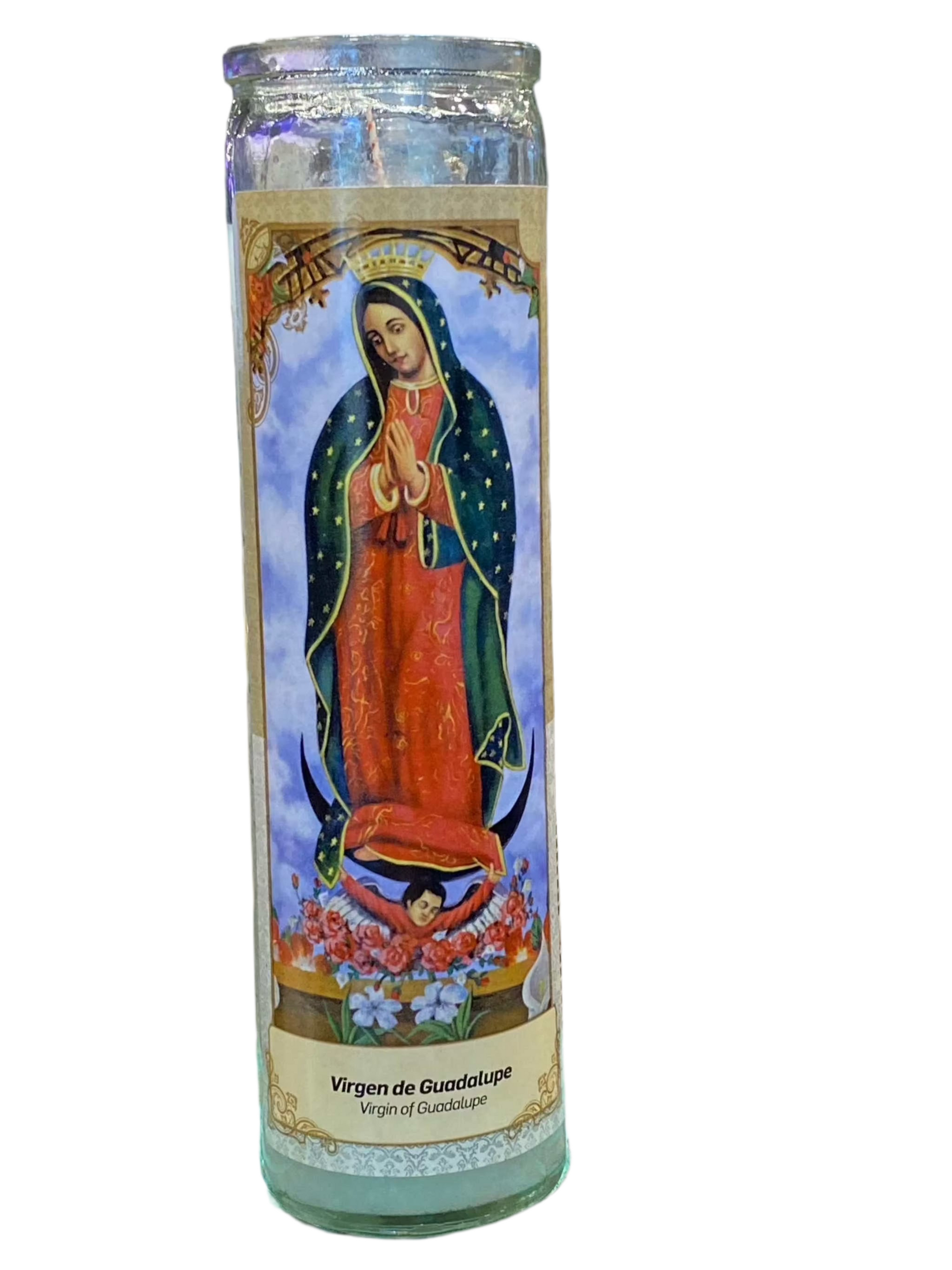 Virgin de Guadalupe 7 Day Candle