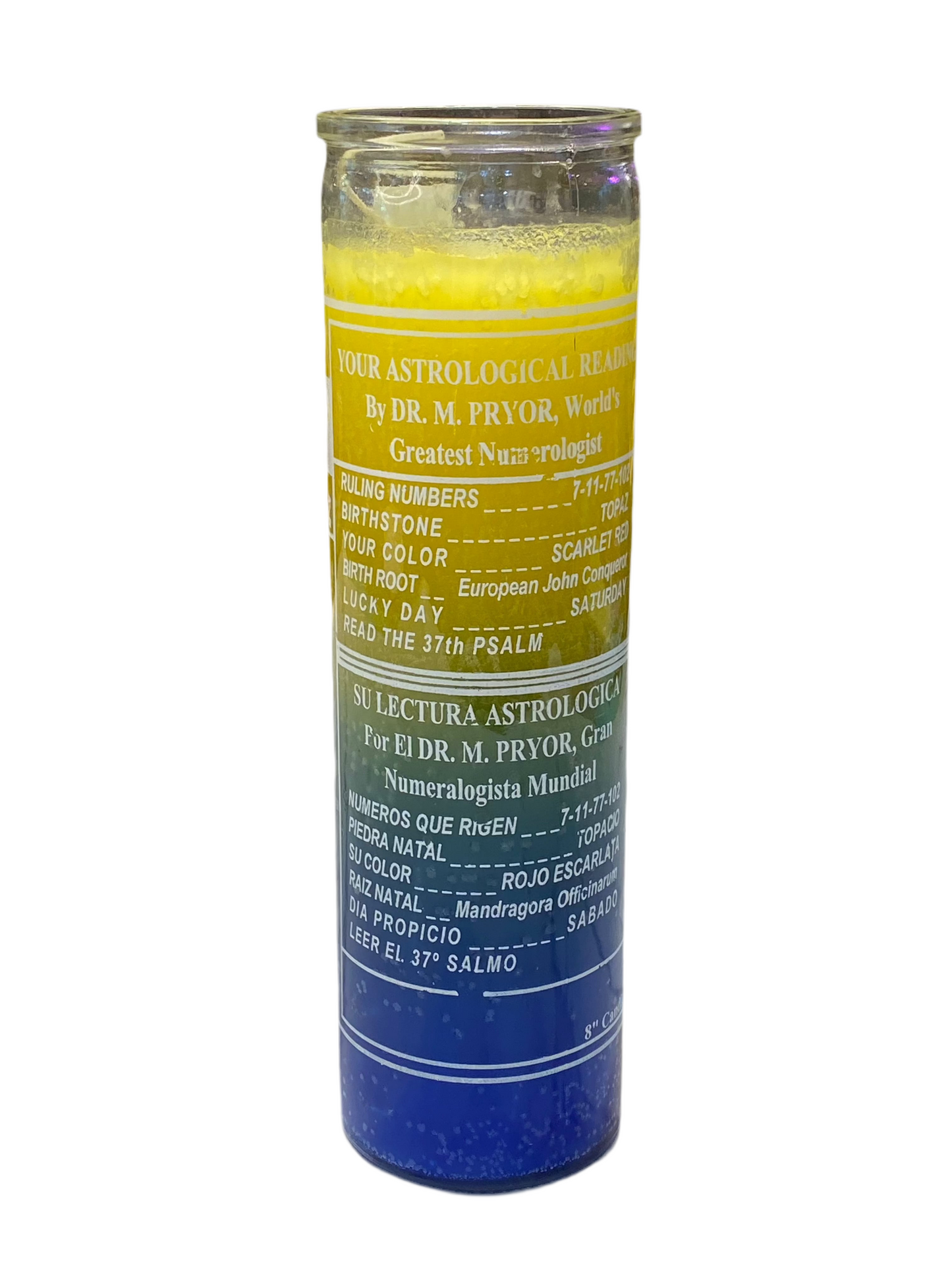 Zodiac Scorpio 7 Day Candle