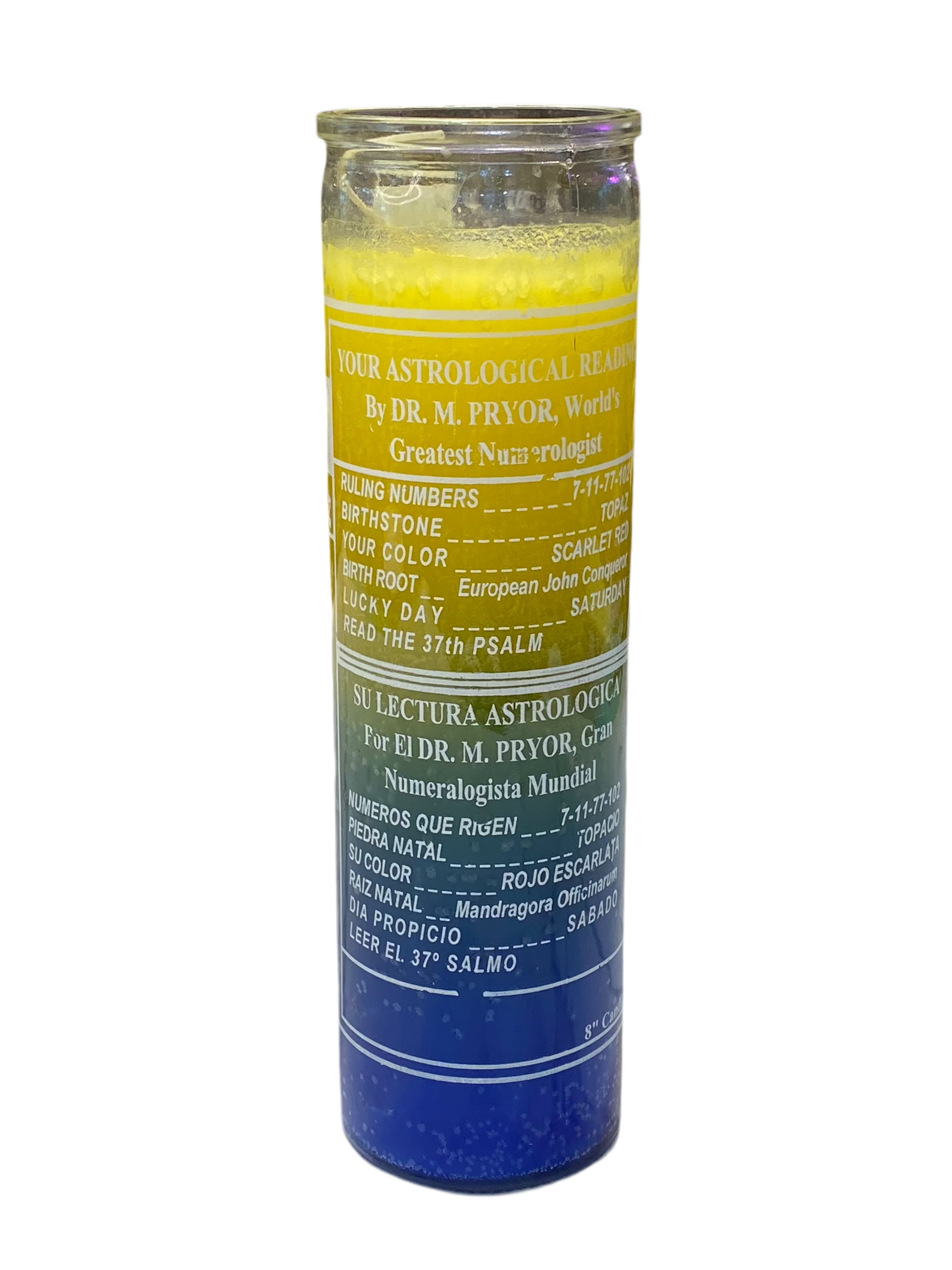 Zodiac Scorpio 7 Day Candle