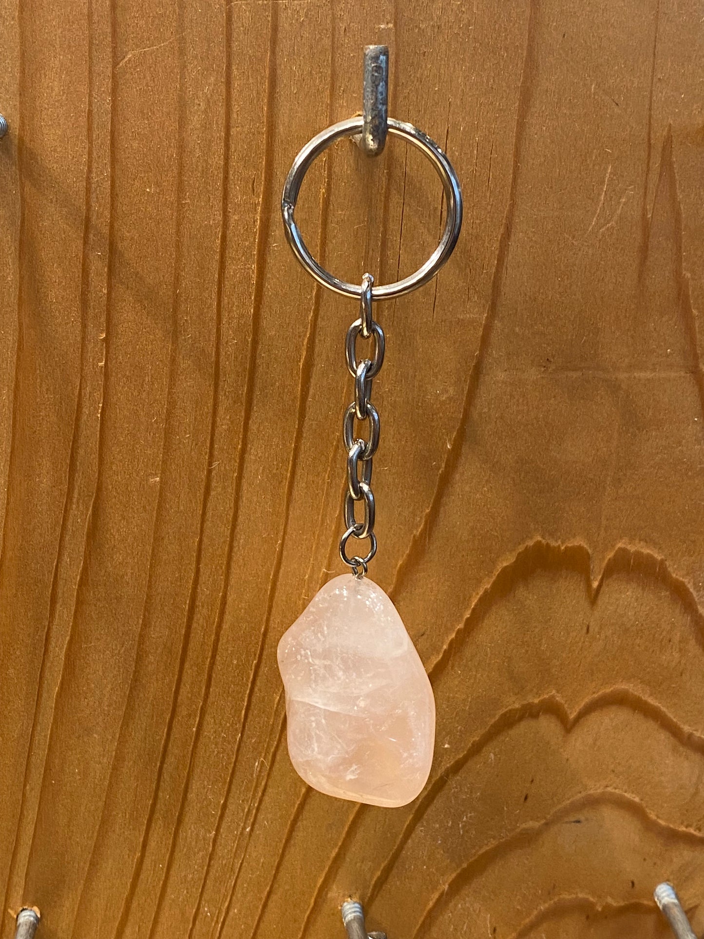 Rose Quartz Key Chain