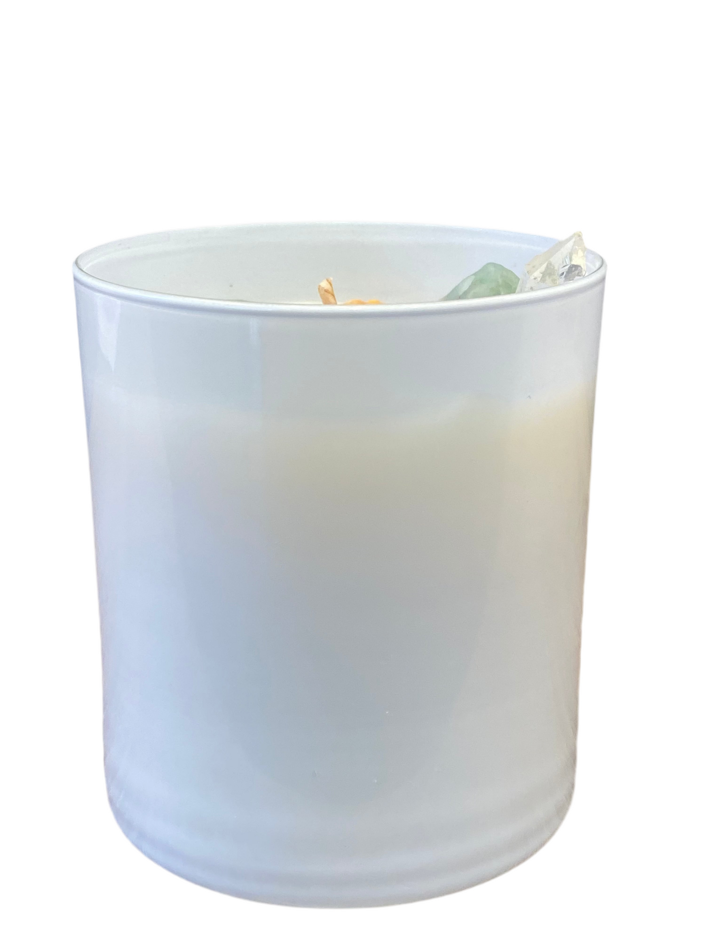 Crystal Scented Candle Aventurine