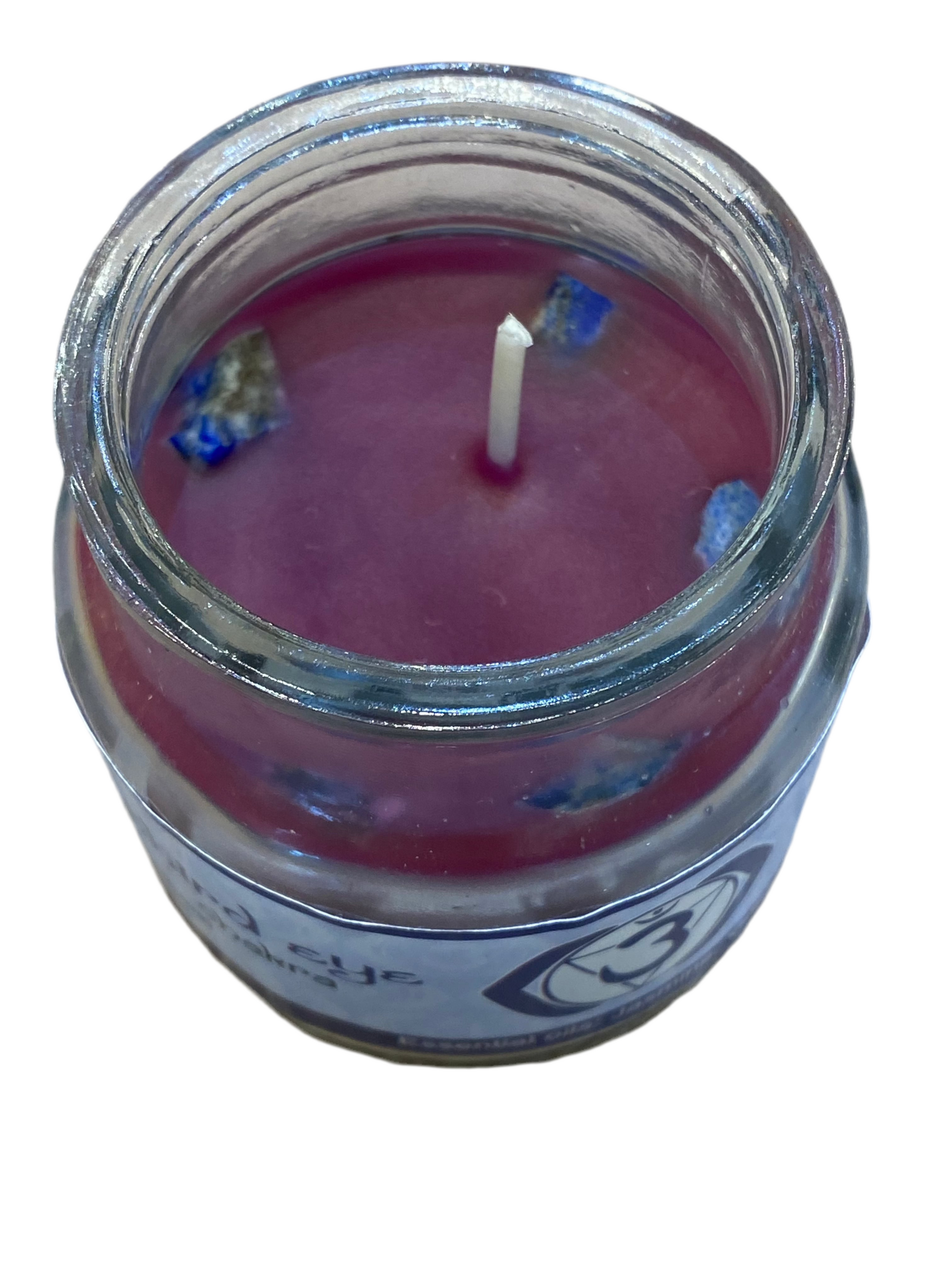 Vrinda 7 Chakra Jar Indigo Candle 