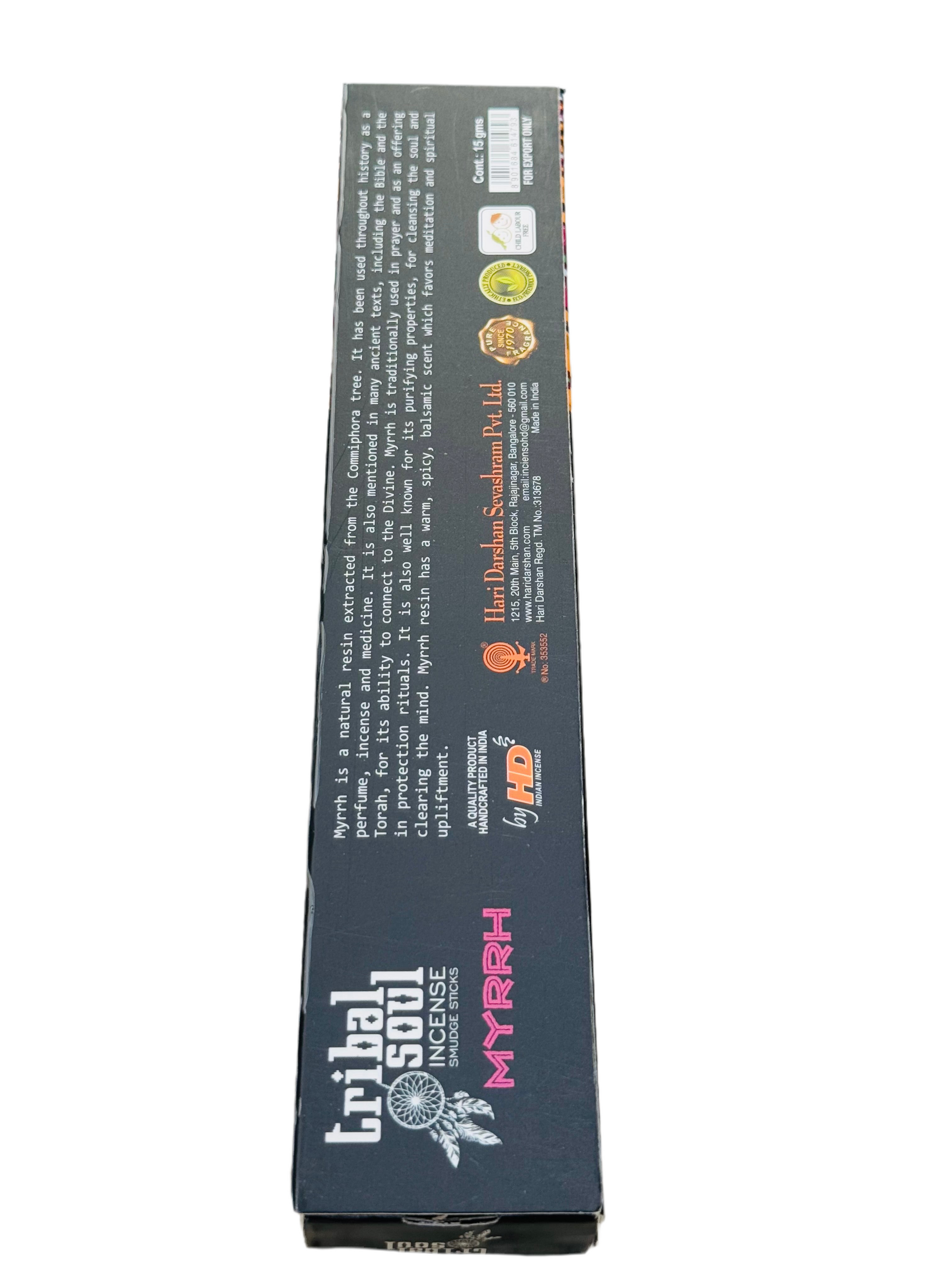 Tribal Soul Myrrh Incense Sticks 
