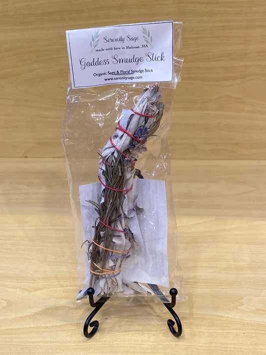 Serenity Sage Goddess Smudge Stick