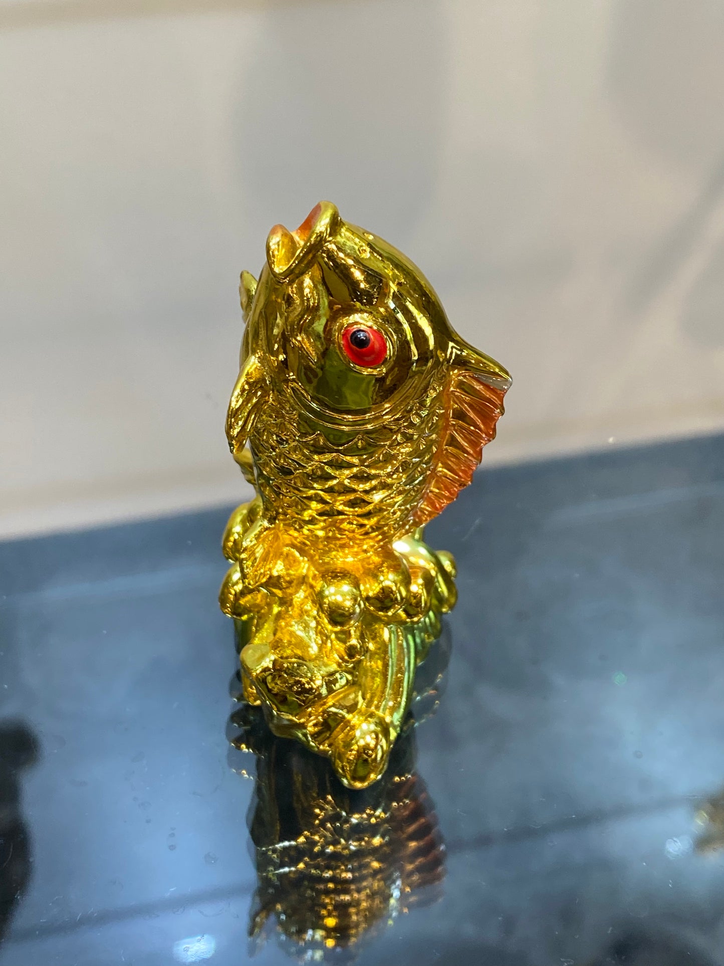 Feng Shui Golden Color Good Luck Fish