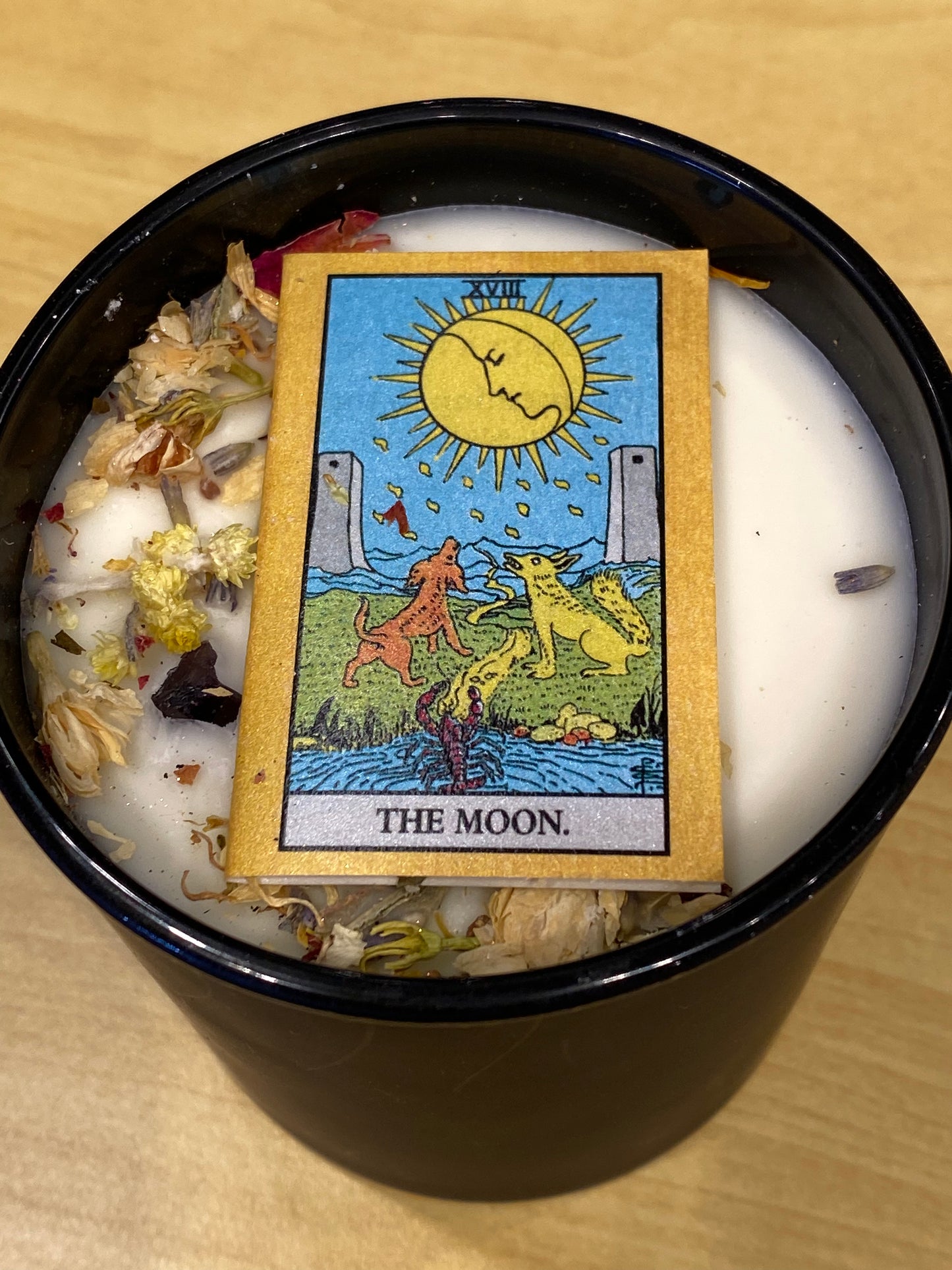 Moon Tarot Candle