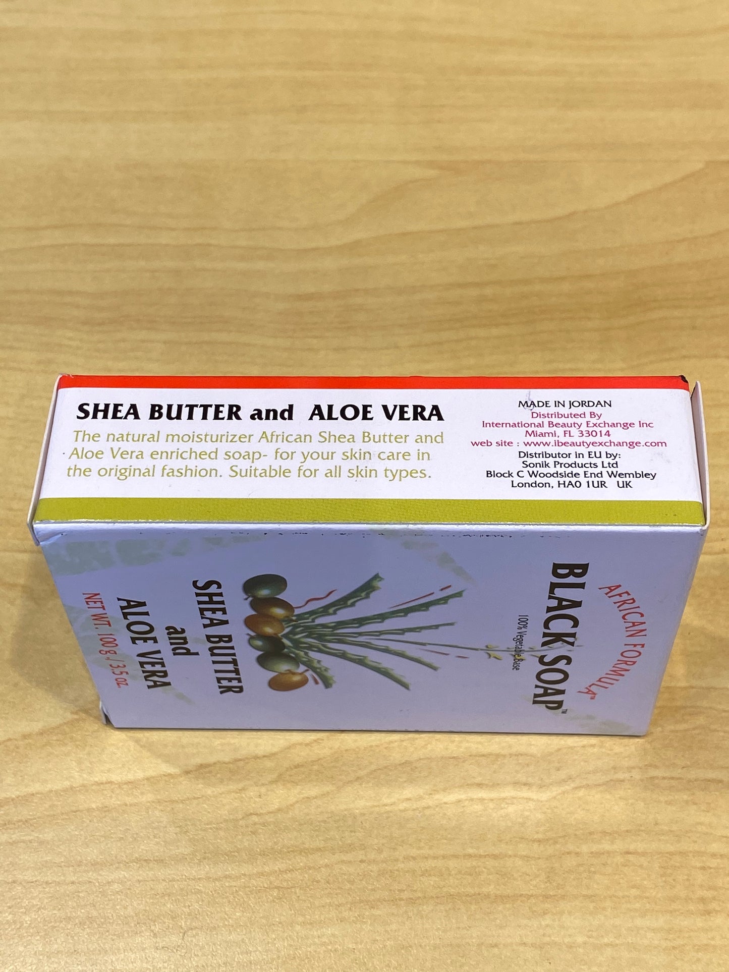 African Formula Black Soap Shea Butter and Aloe Vera