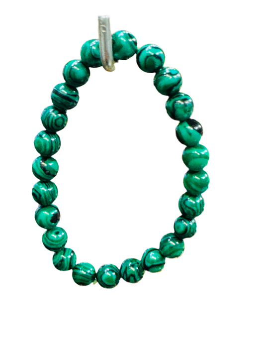 Natural Malachite Gemstone Bracelet