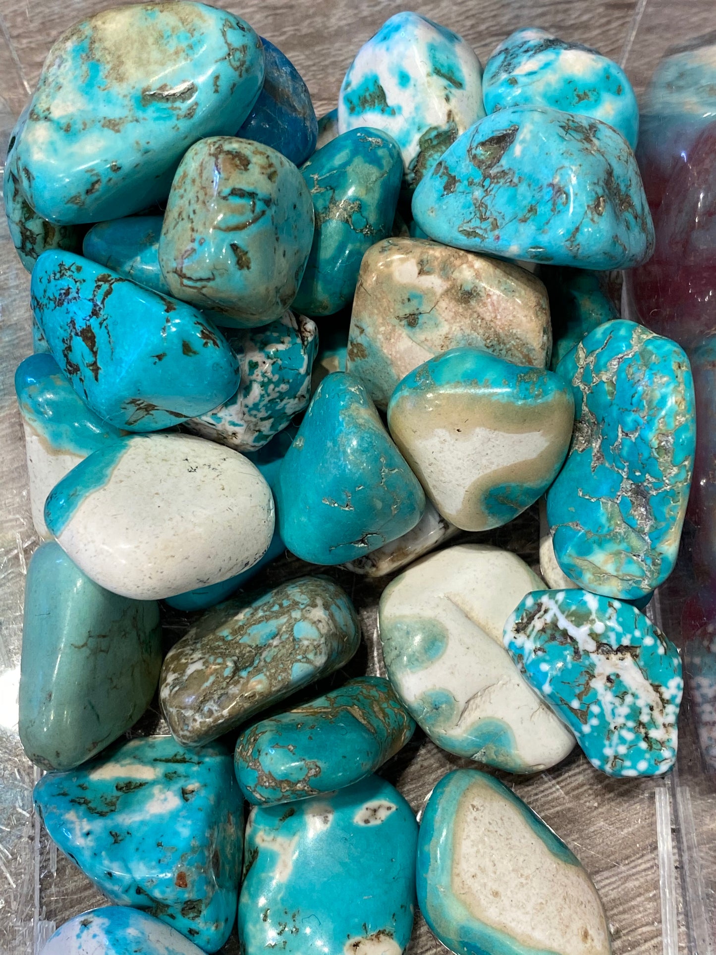 Chrysocolla Light Polished Tumbled Stone 1pc