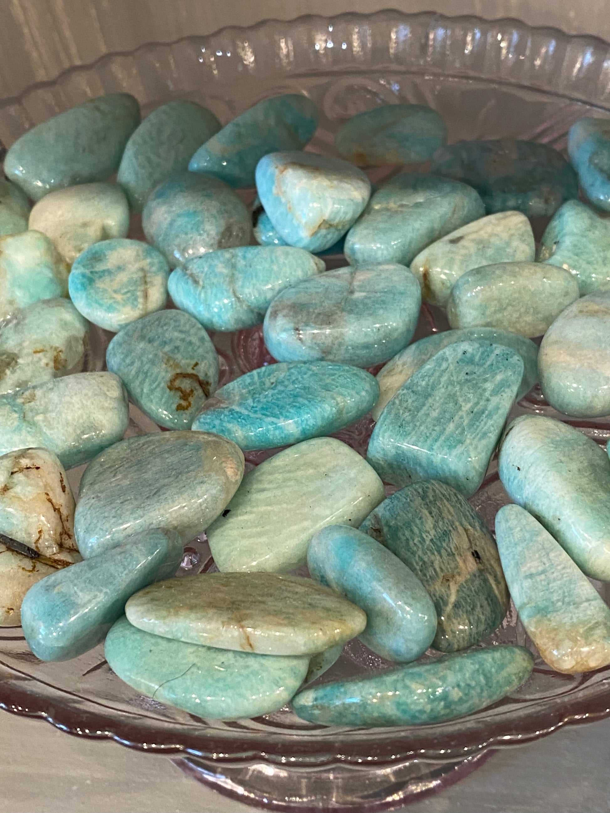 Amazonite Tumbled Stone 1pc