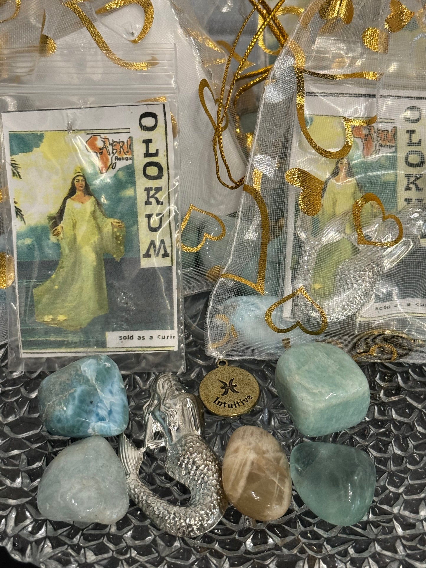 Pisces Zodiac Kit with Organza Bag