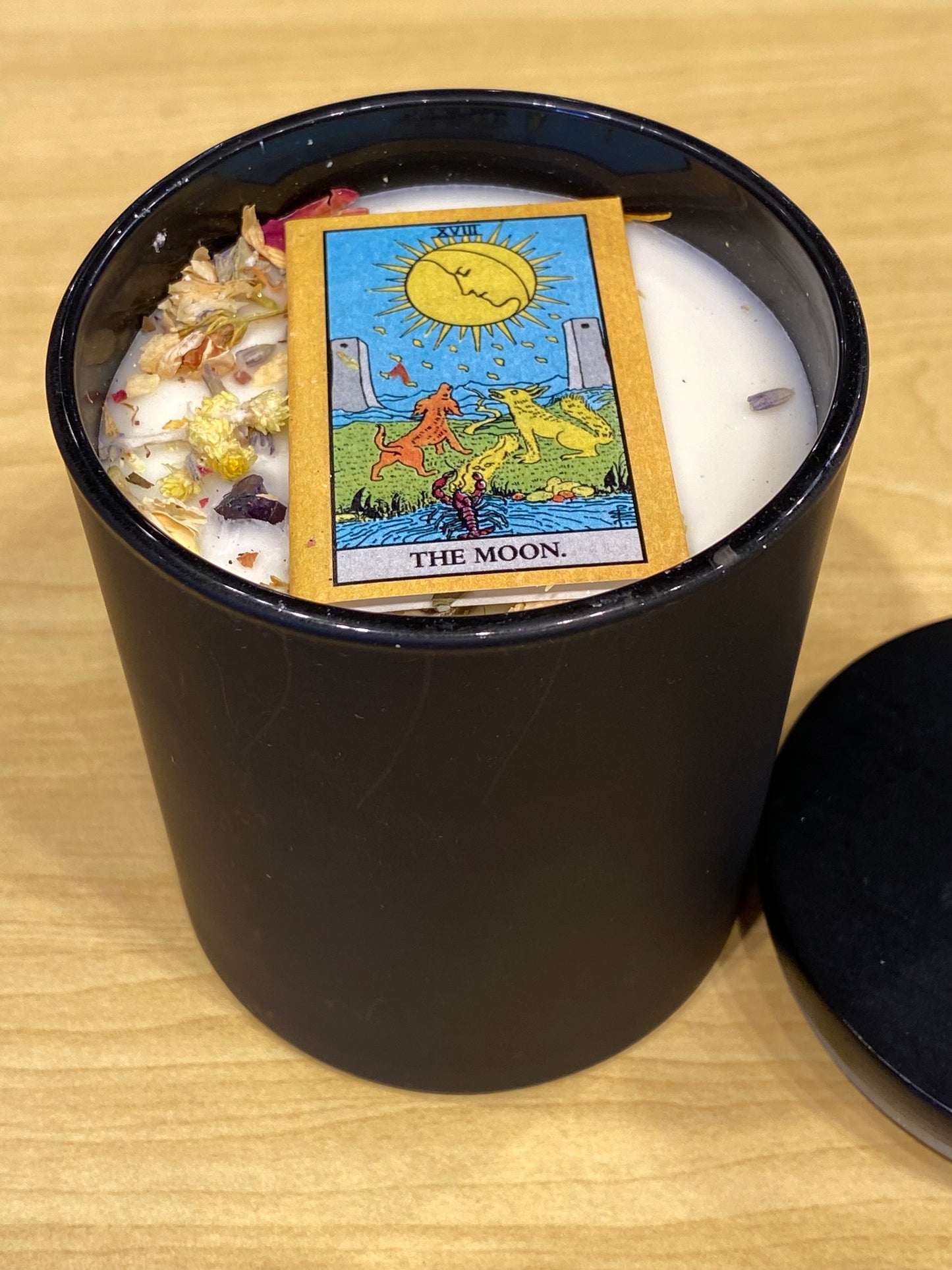 Moon Tarot Candle