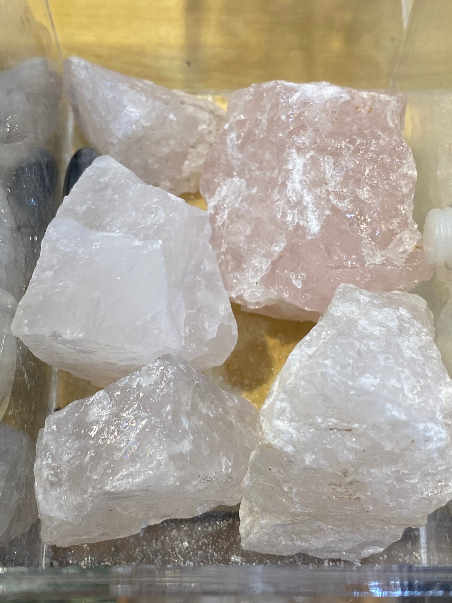 Rose Quartz Natural Rough Large Stone 1pc