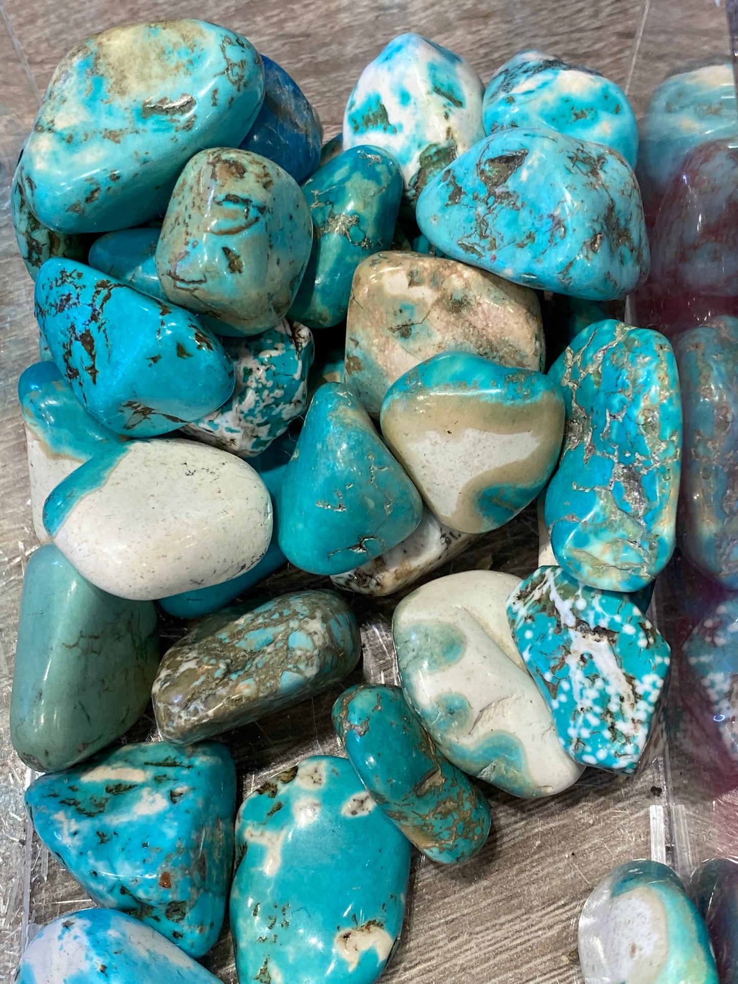 Chrysocolla Light Polished Tumbled Stone 1pc