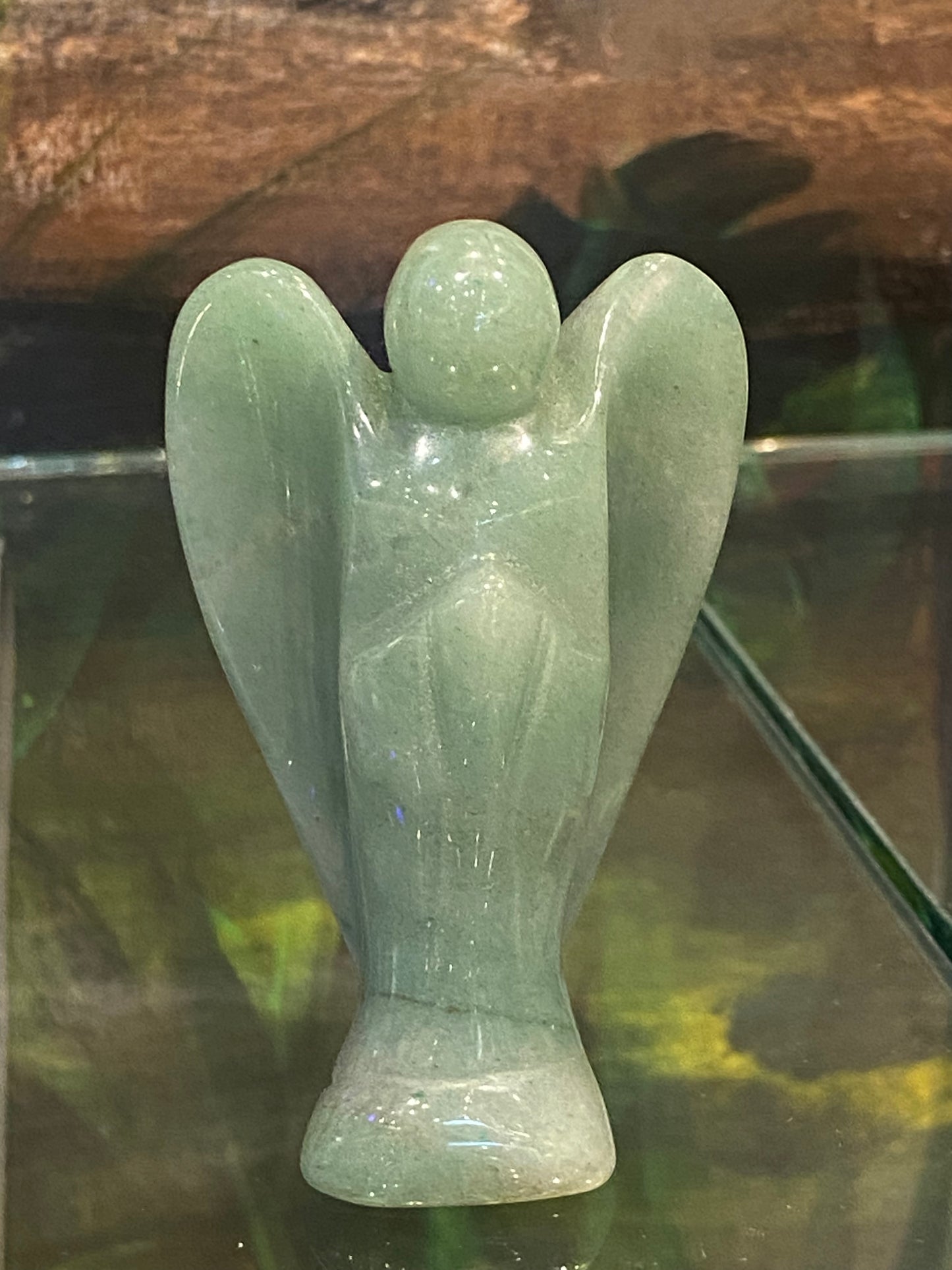 Green Aventurine Angel | Healing Lotus Shop
