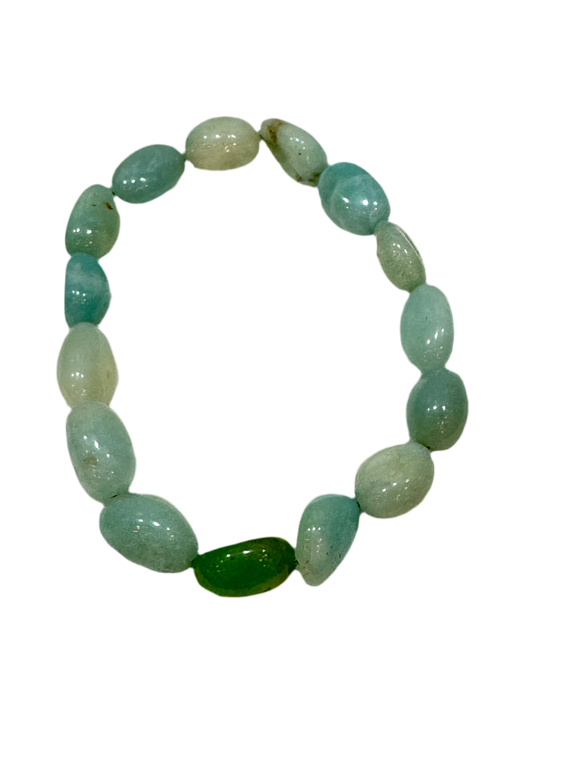 Amazonite Nugget Bracelet