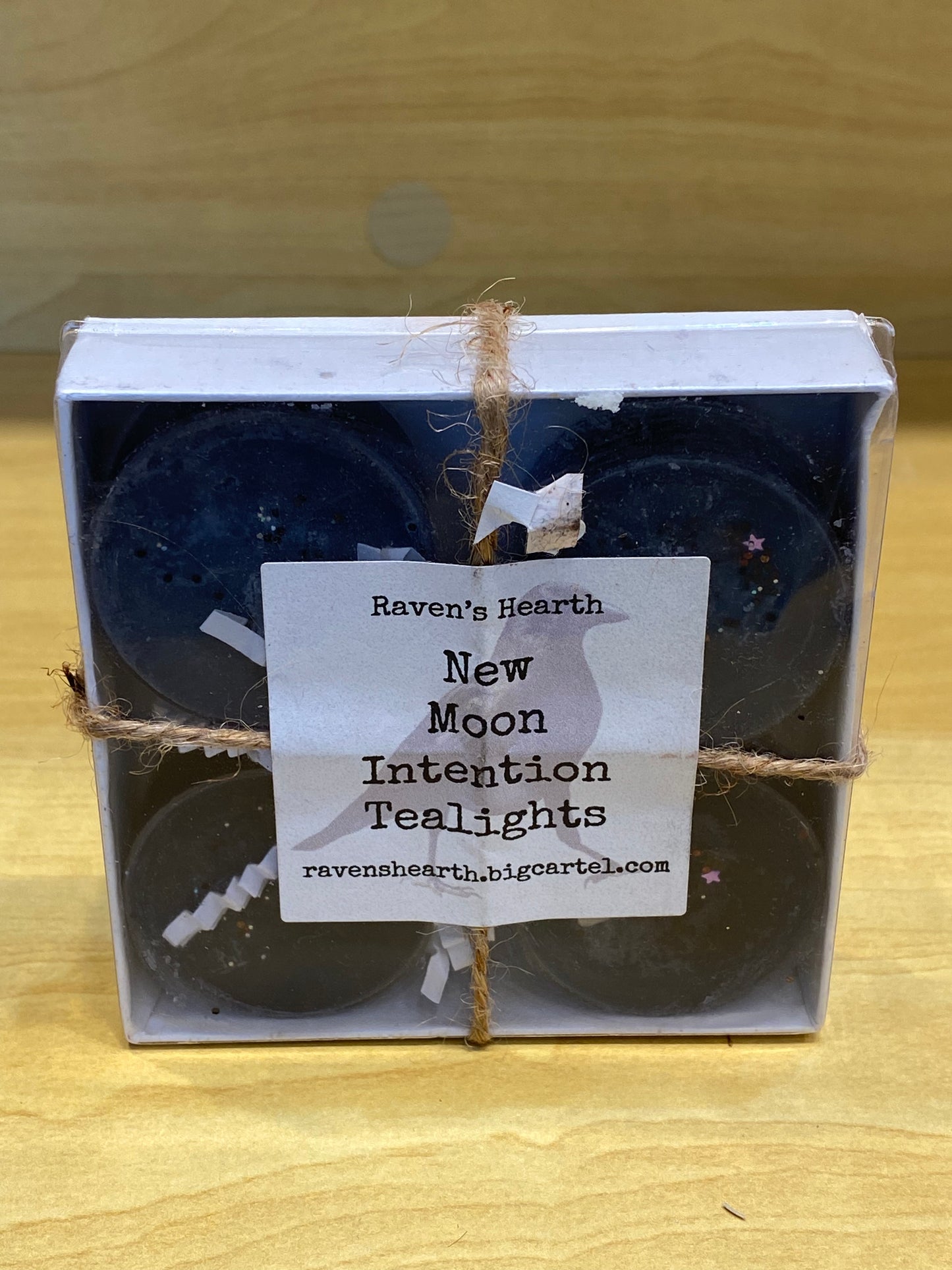 Dark New Moon Intention Tea-lights Candle