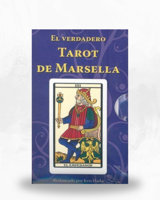 TAROT MARSELLA MAZO de 78 CARTAS CON INSTRUCCIONES EN ESPAÑOL
