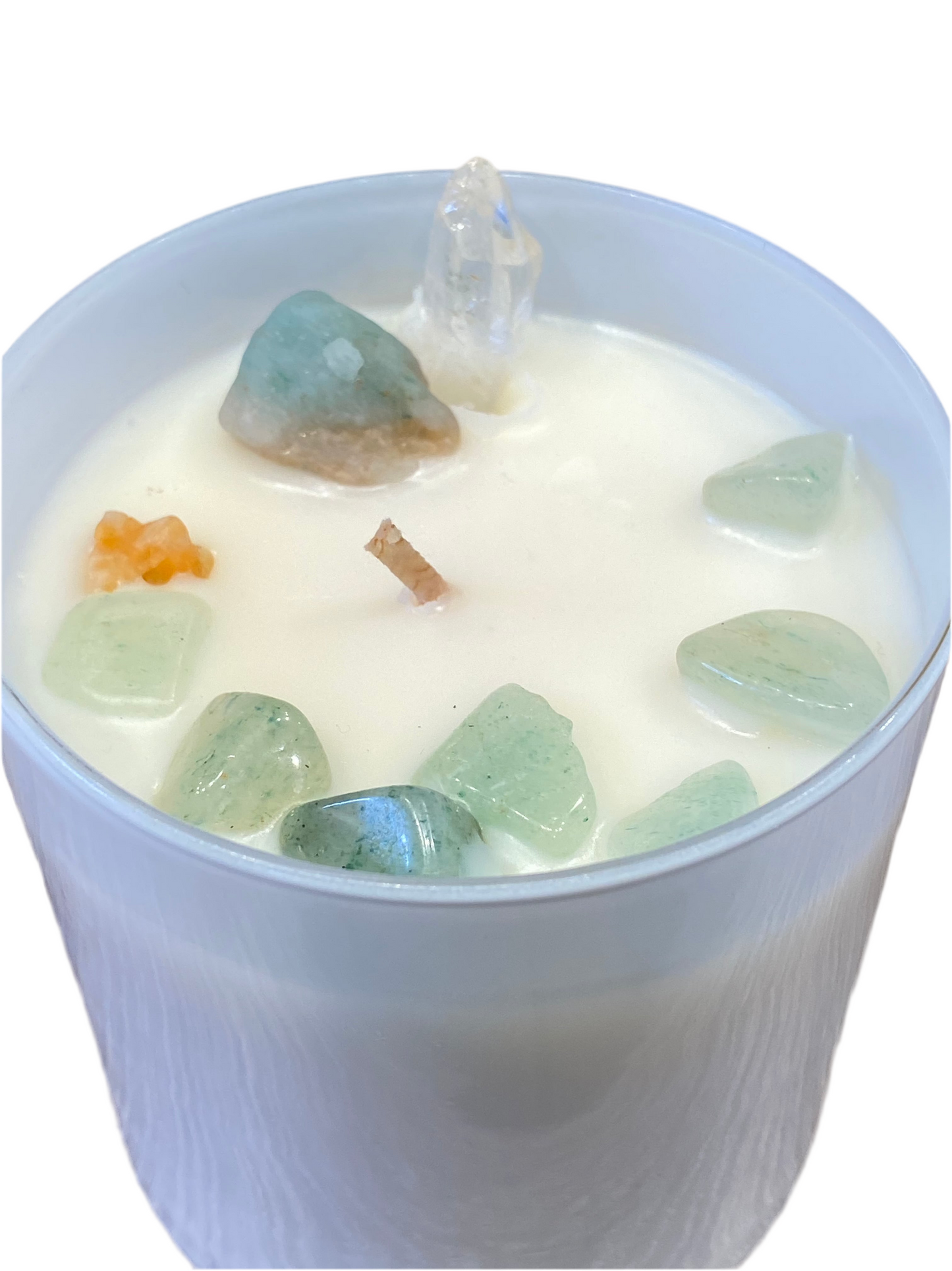 Crystal Scented Candle Aventurine