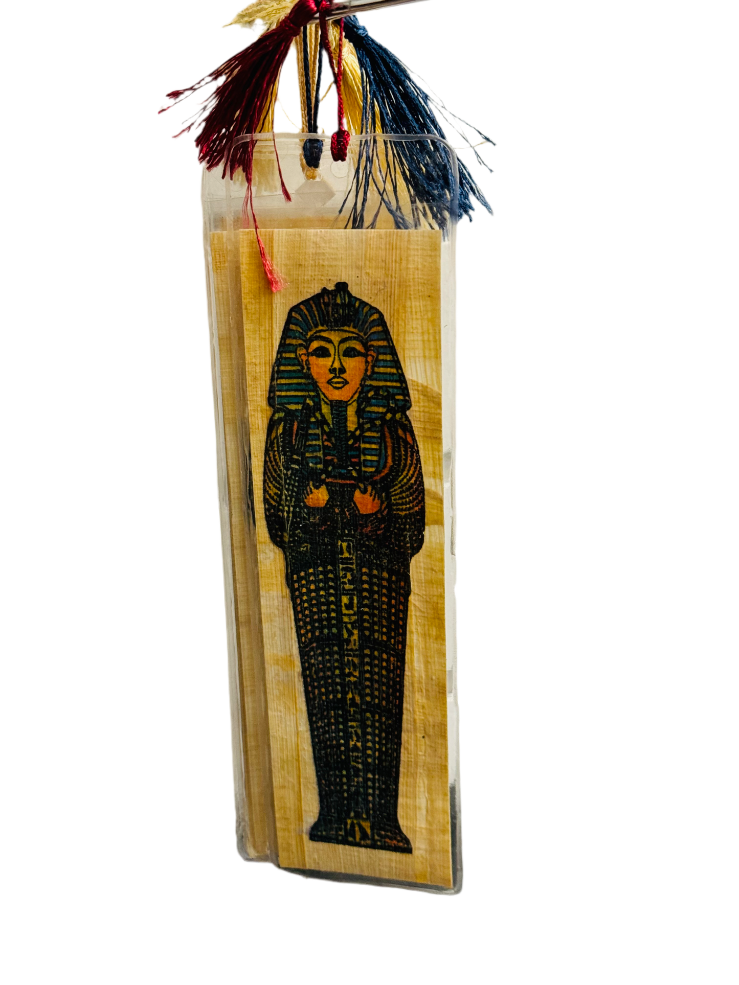 Egyptian Papyrus Paper Painting Bookmarks Pharaoh