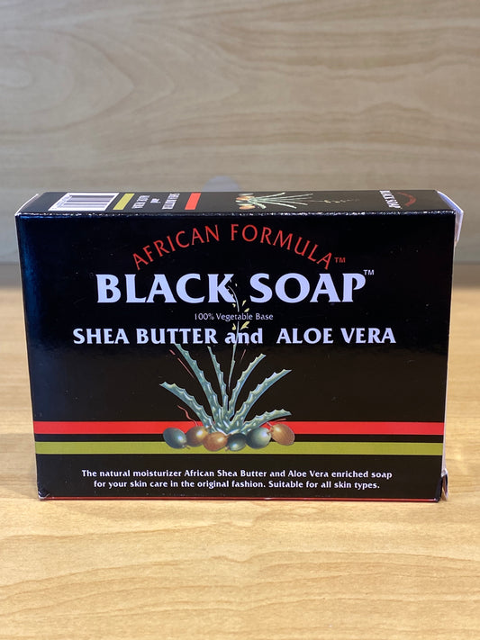 Black Soap with Shea Butter And Aloe Vera