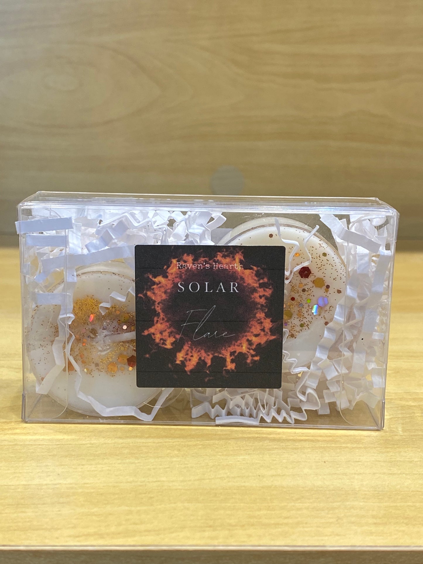 Solar Flare Tea Light Candle Set