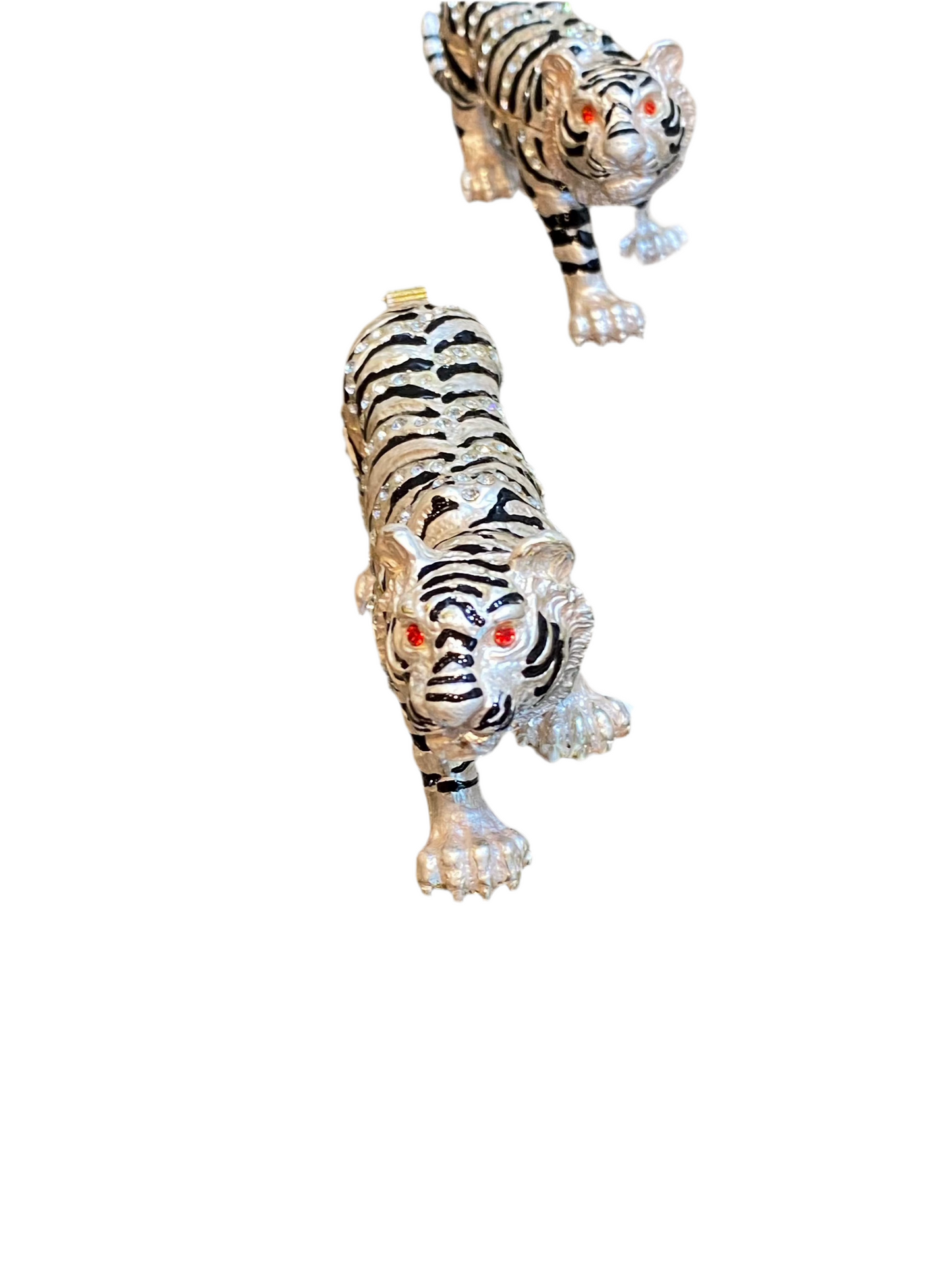 Tiger Bejeweled Trinket 