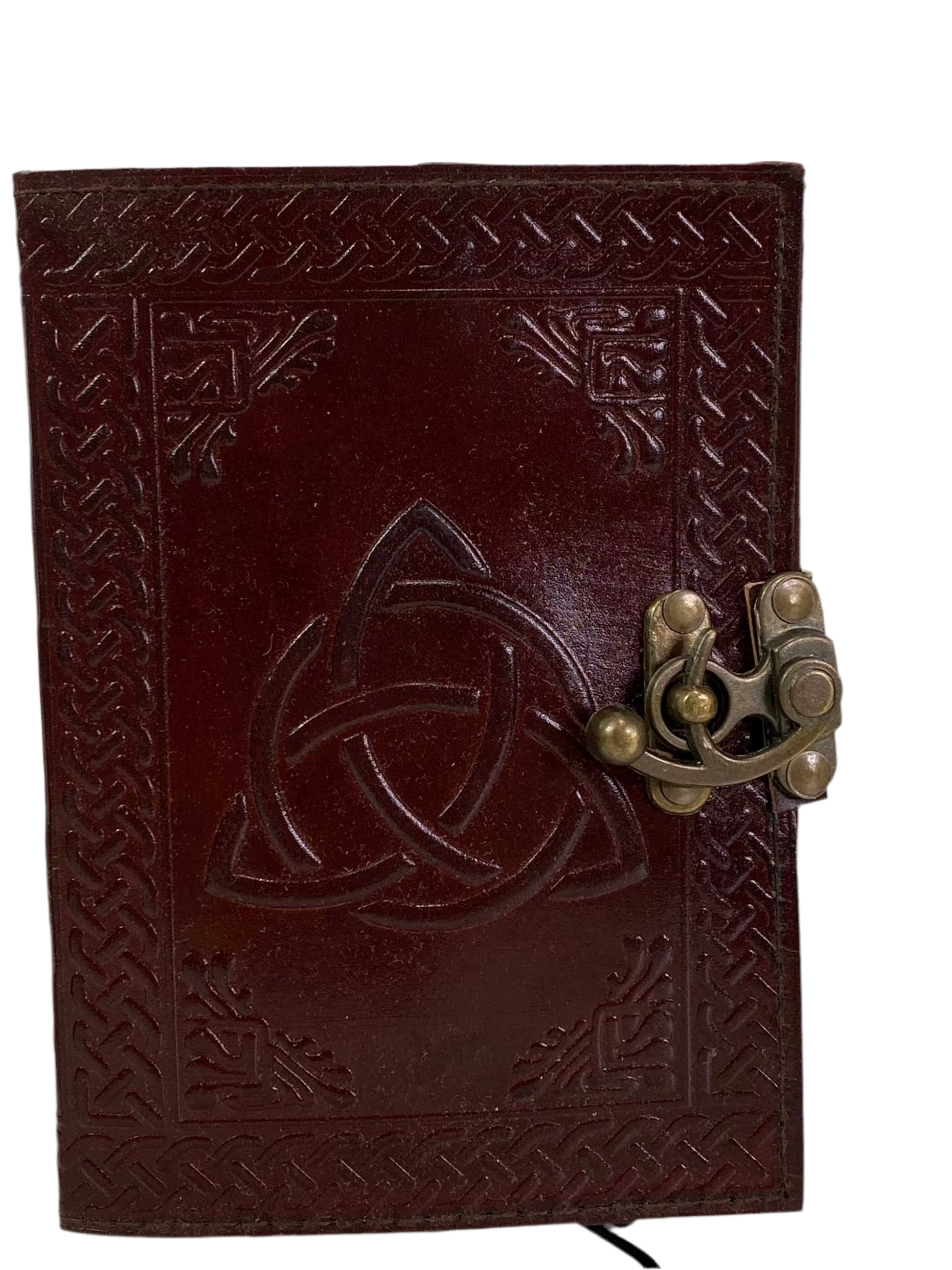Triquetra Leather Journal Book 