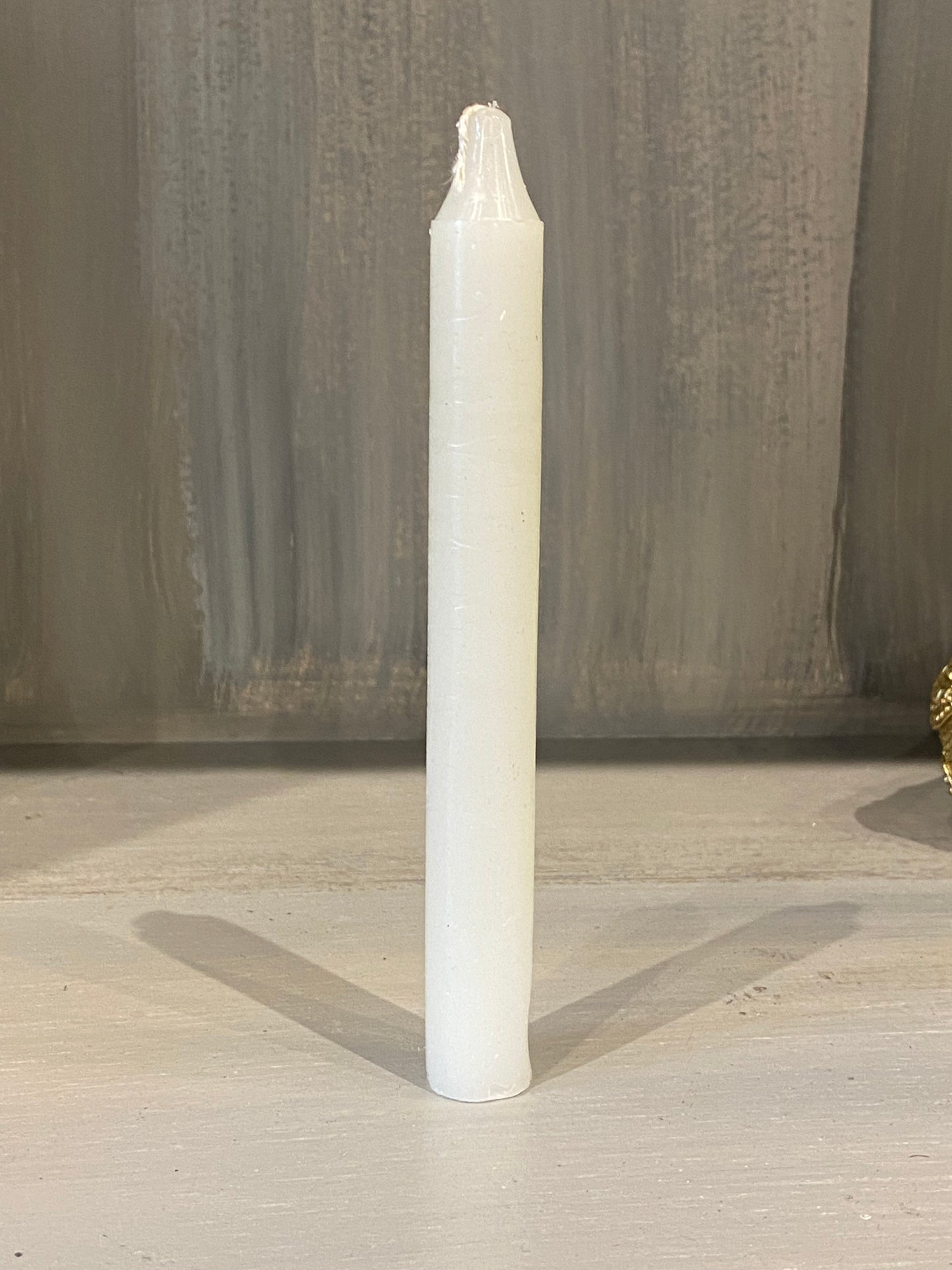 White 6” Taper Household Candle