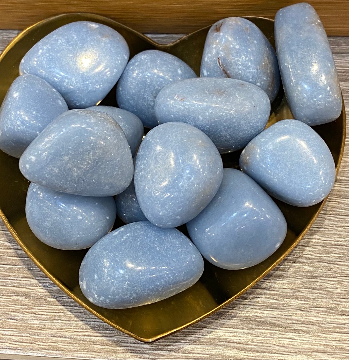 Angelite Tumbled Stone 1pc