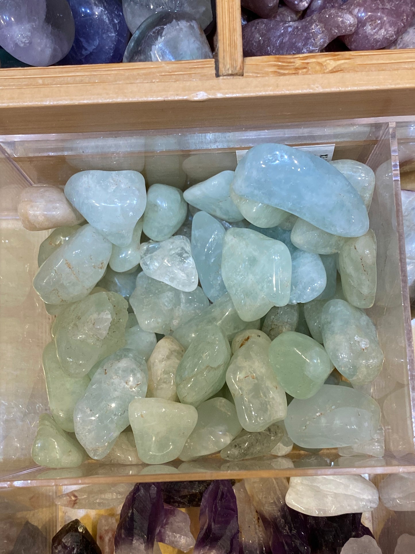 Prehnite Tumbled Stone 1pc