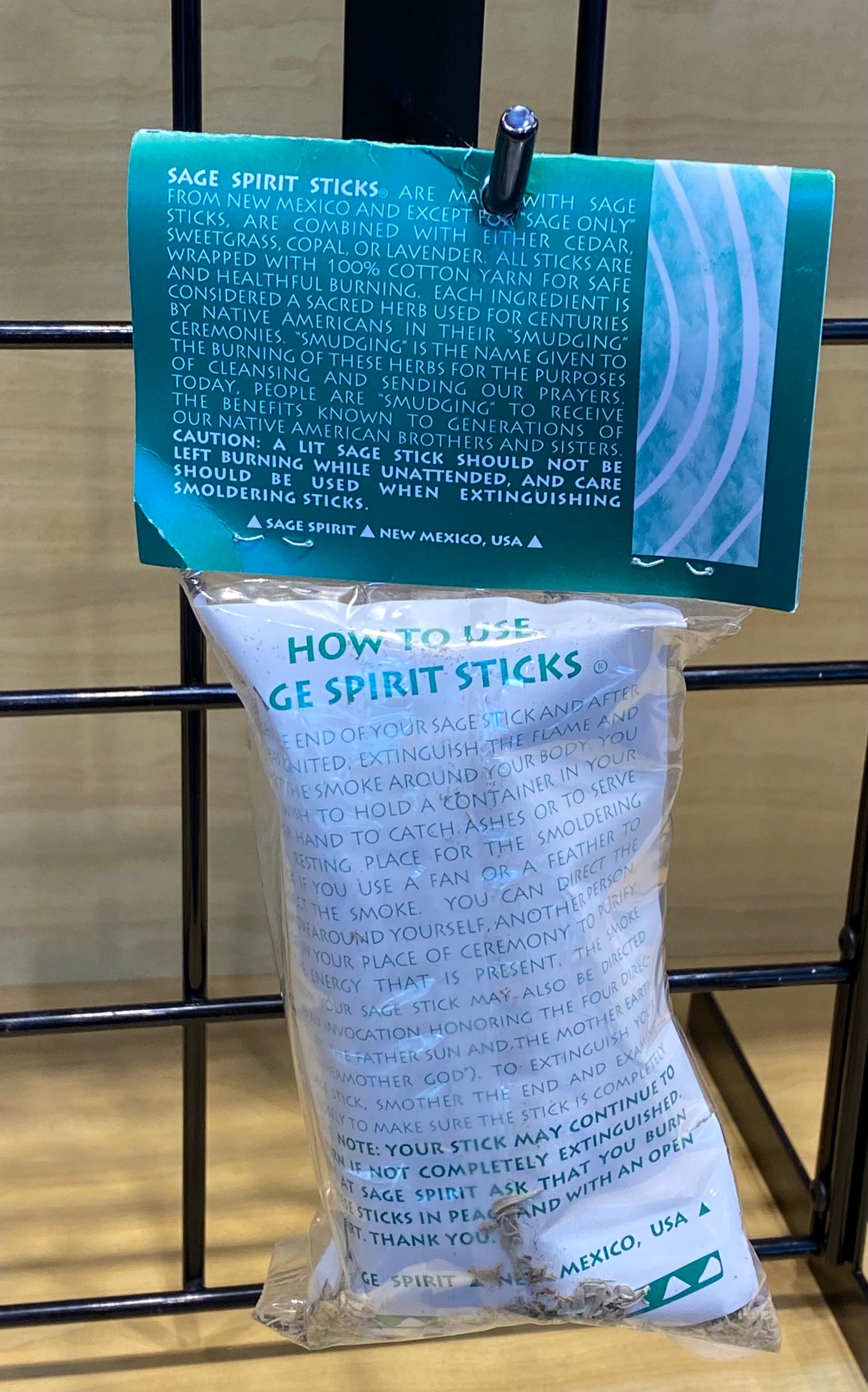 Sage Spirit Sticks Sage and Sweetgrass